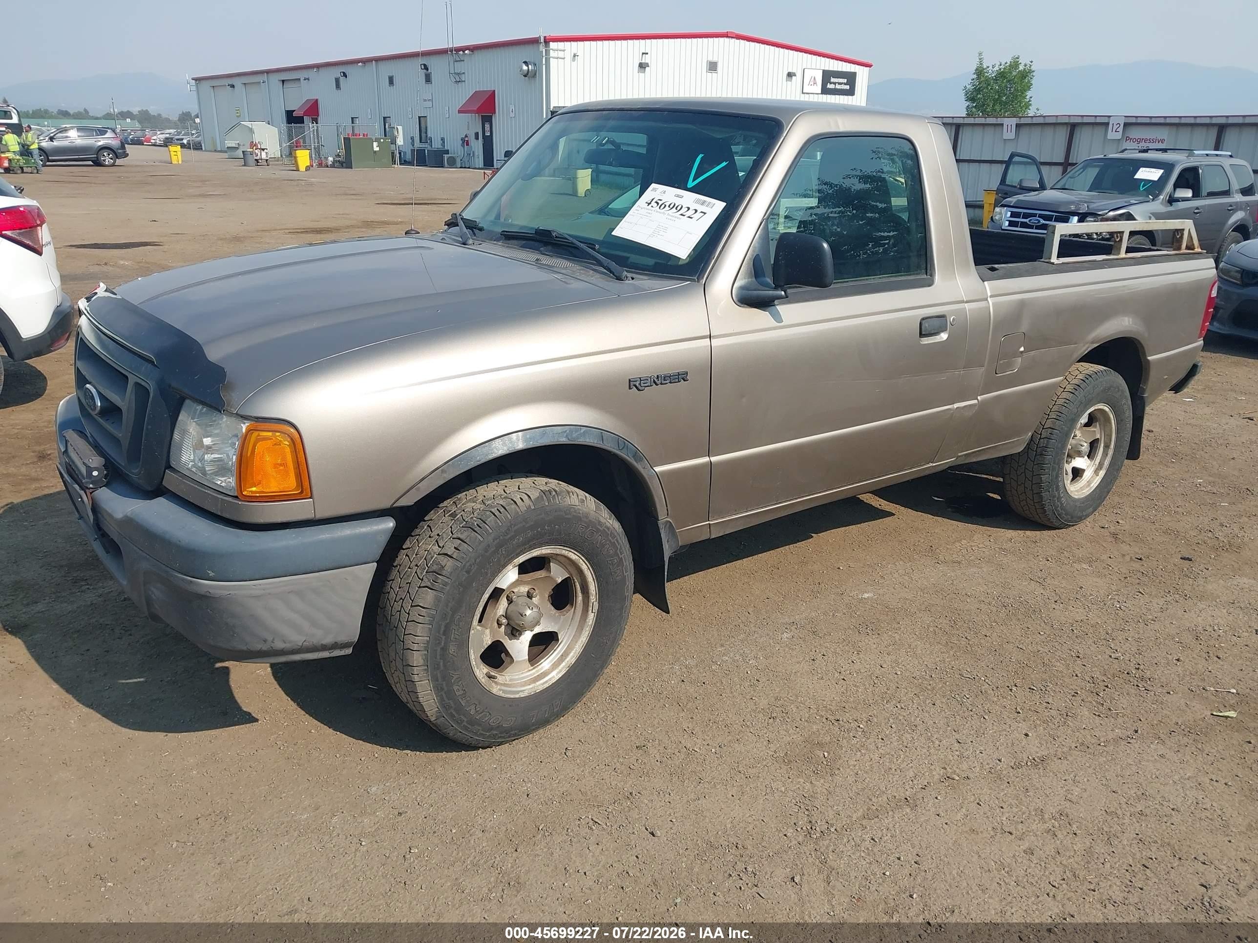 2004 Ford Ranger   Tan vin: 1FTYR10U44PB61532