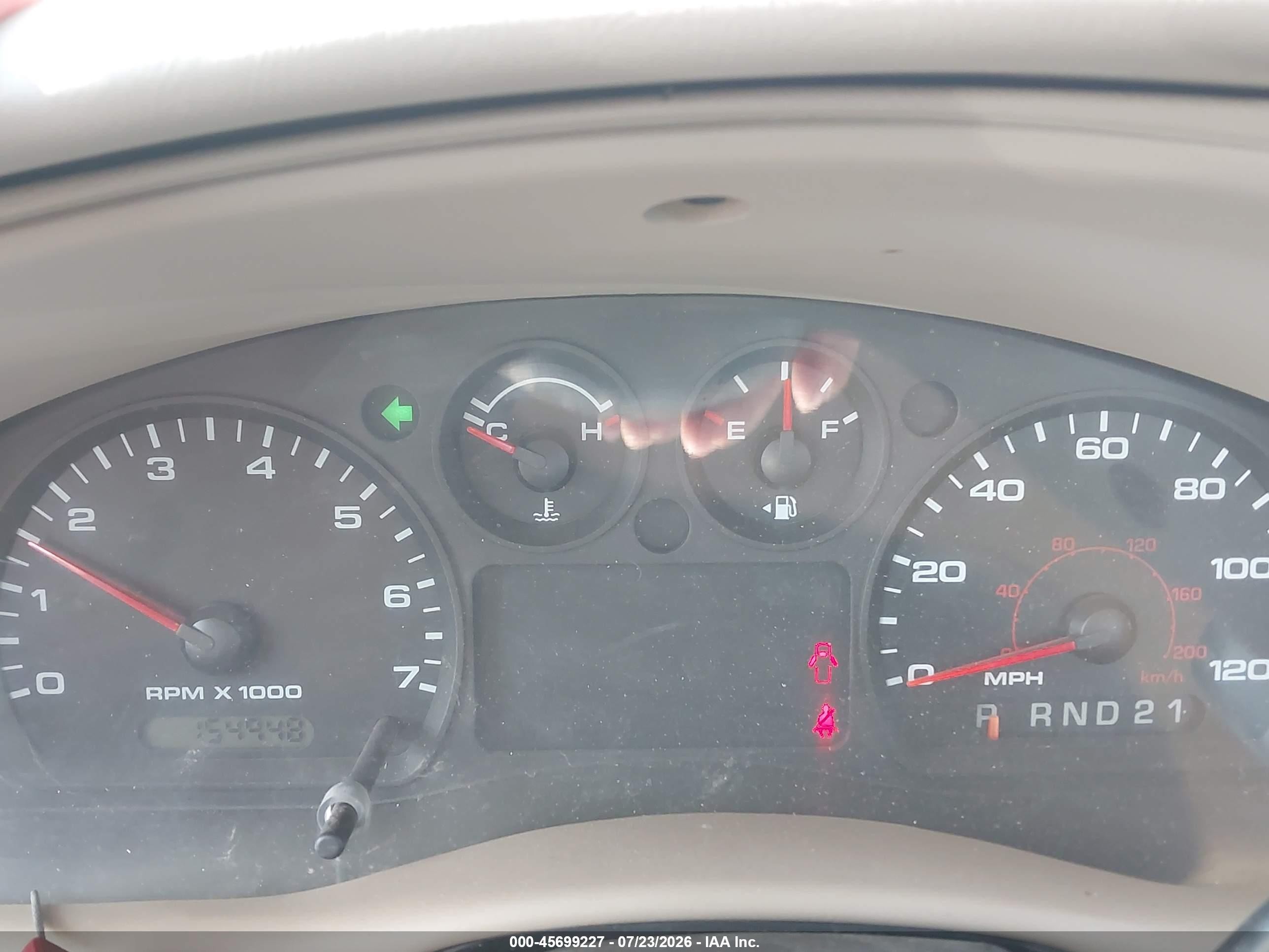 2004 Ford Ranger   Tan vin: 1FTYR10U44PB61532