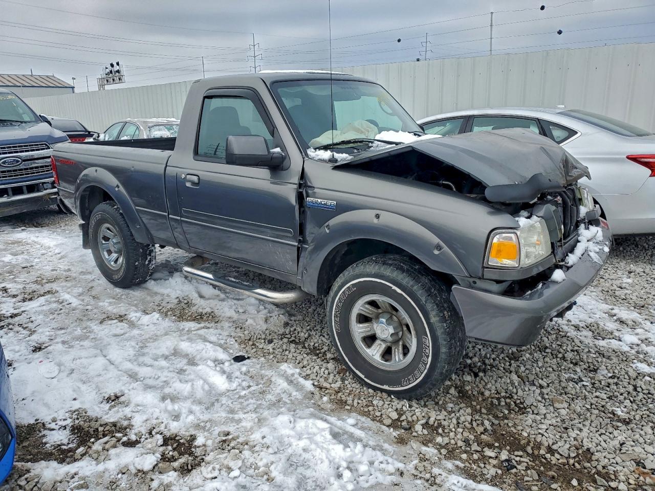 2006 Ford Ranger Gray vin: 1FTYR10U46PA15523
