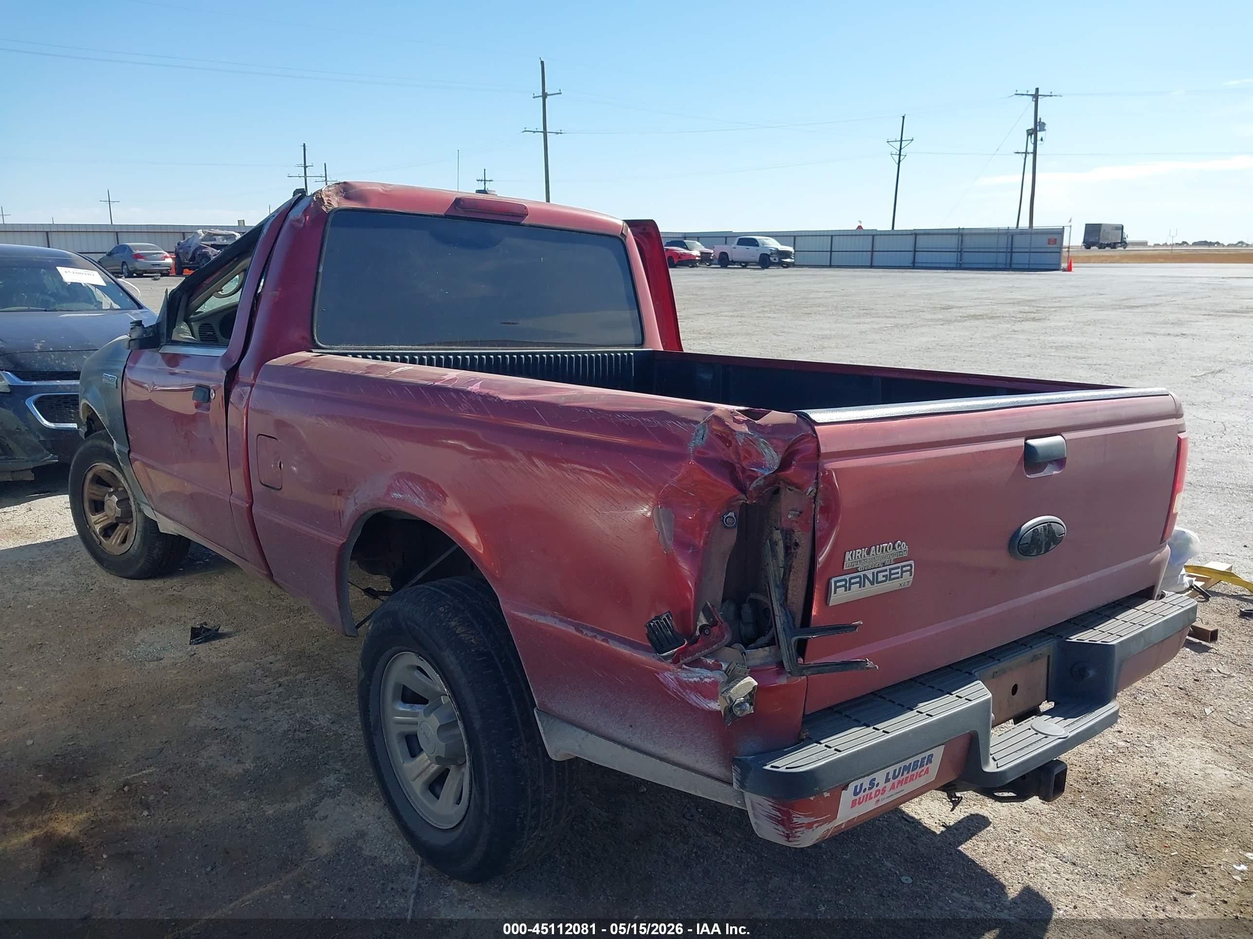 2006 Ford Ranger Sport/stx/xl/xlt Maroon vin: 1FTYR10U46PA51129