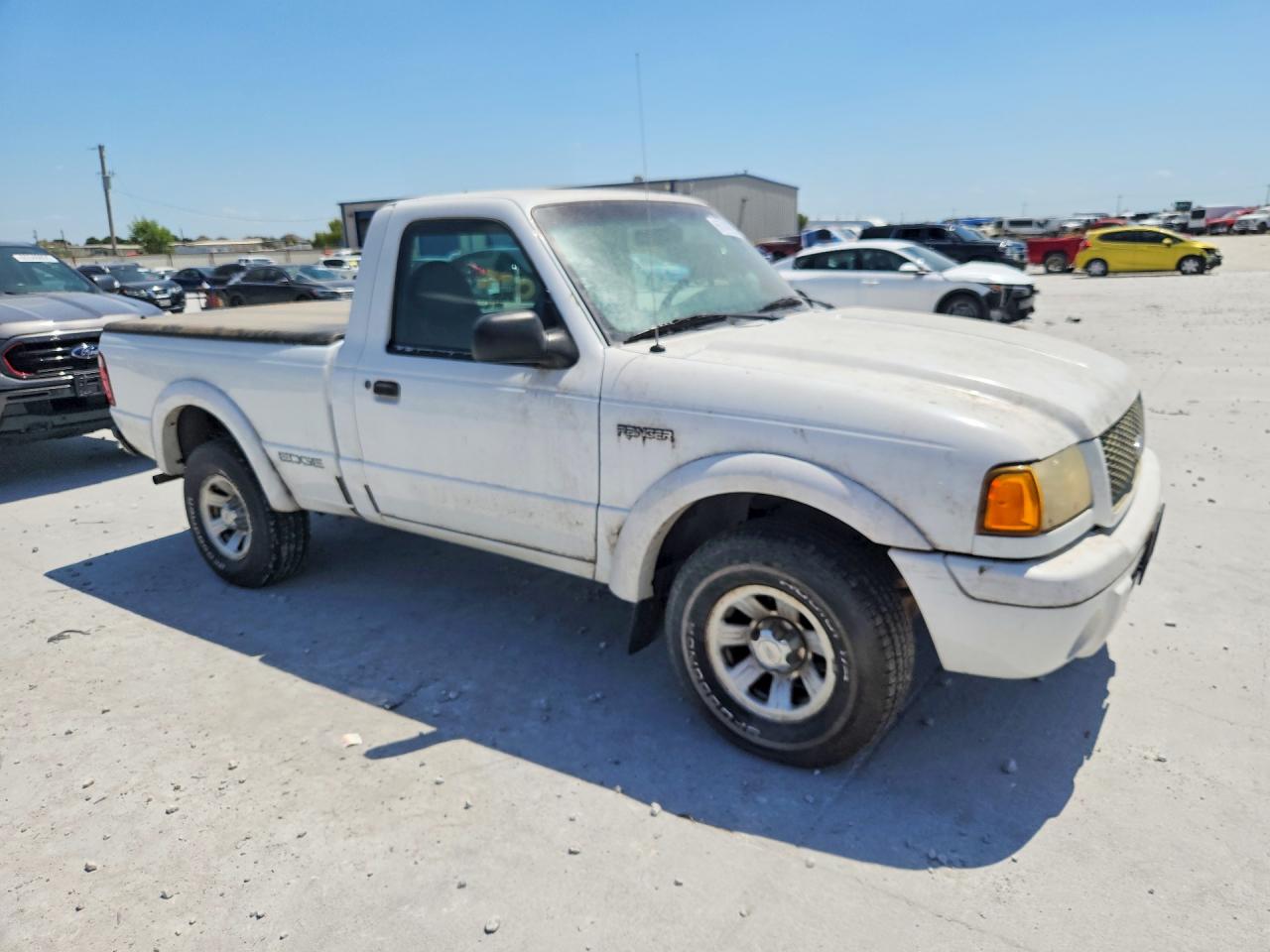 2001 Ford Ranger White vin: 1FTYR10U51PB58957