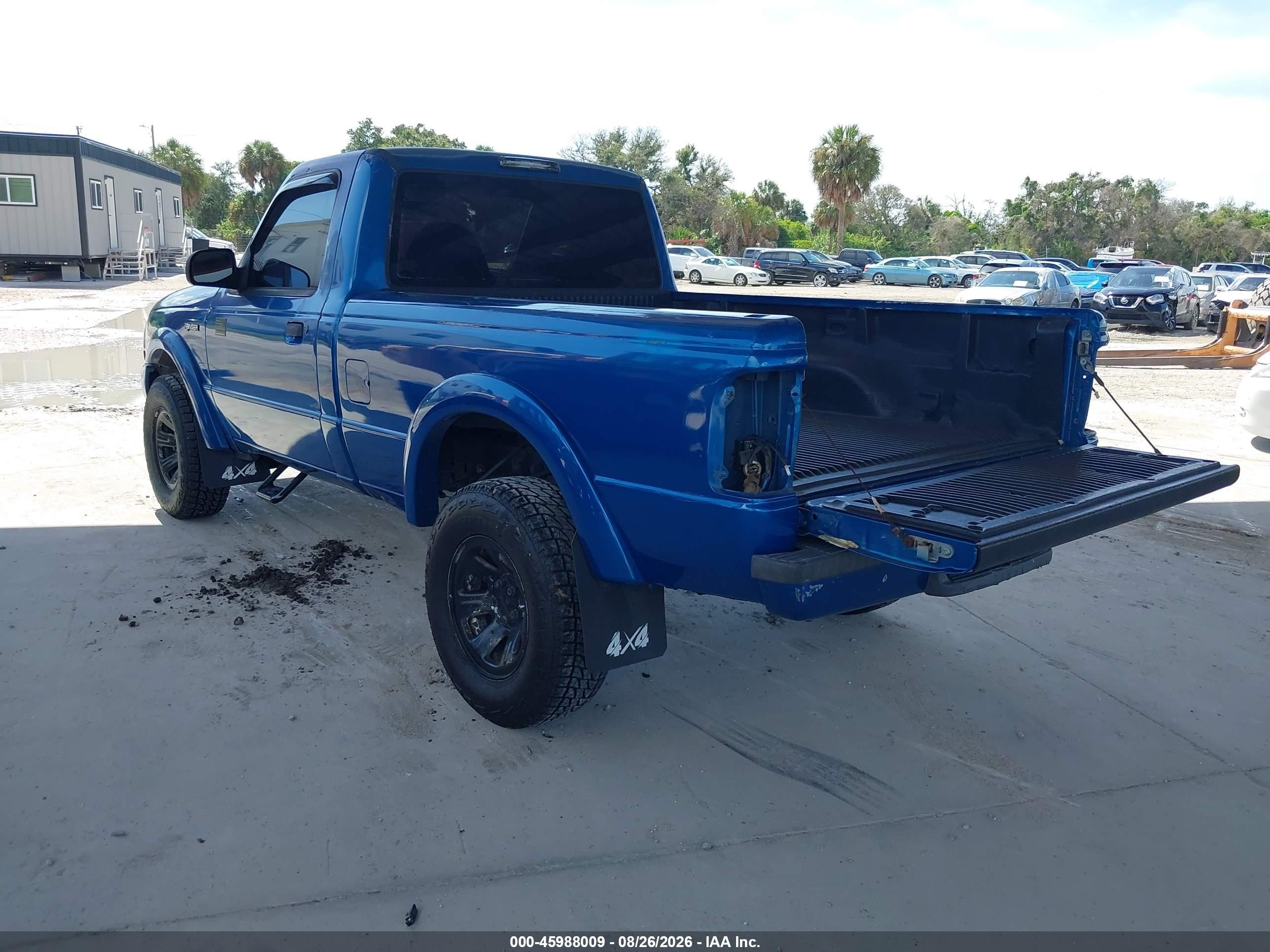 2001 Ford Ranger Edge/xl/xlt Blue vin: 1FTYR10U51TA19547