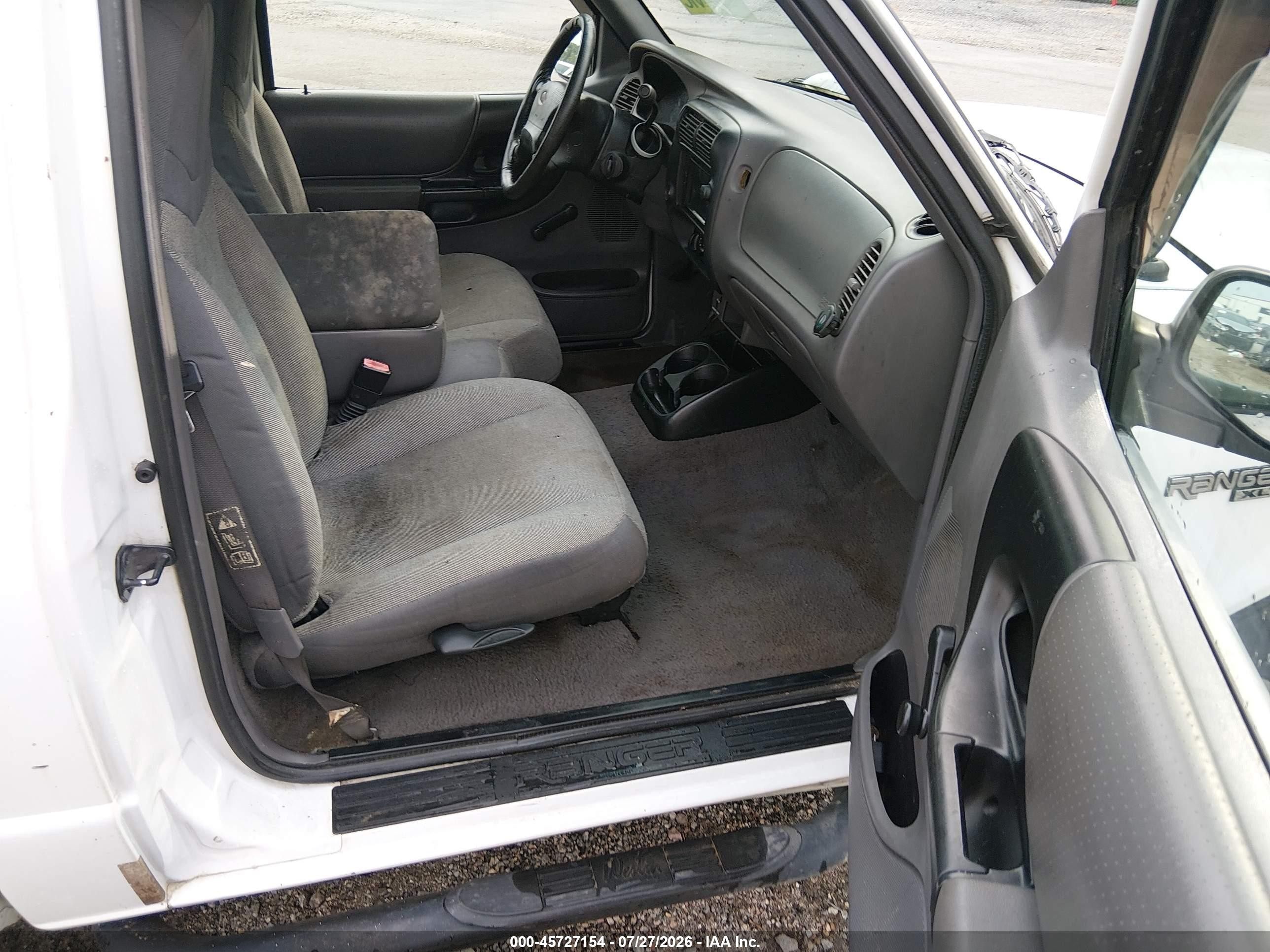 2001 Ford Ranger Edge/xl/xlt White vin: 1FTYR10U51TA64617