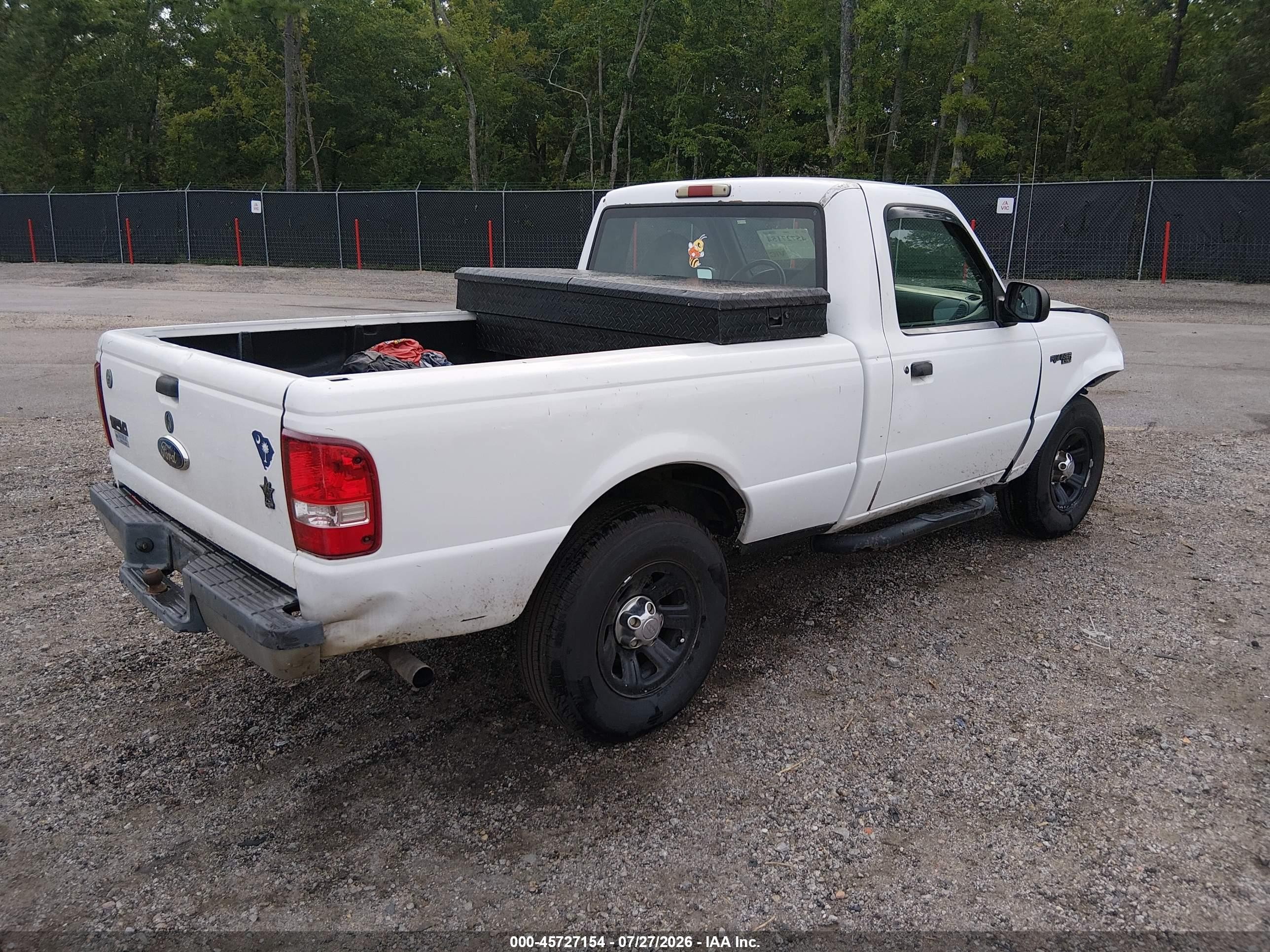 2001 Ford Ranger Edge/xl/xlt White vin: 1FTYR10U51TA64617