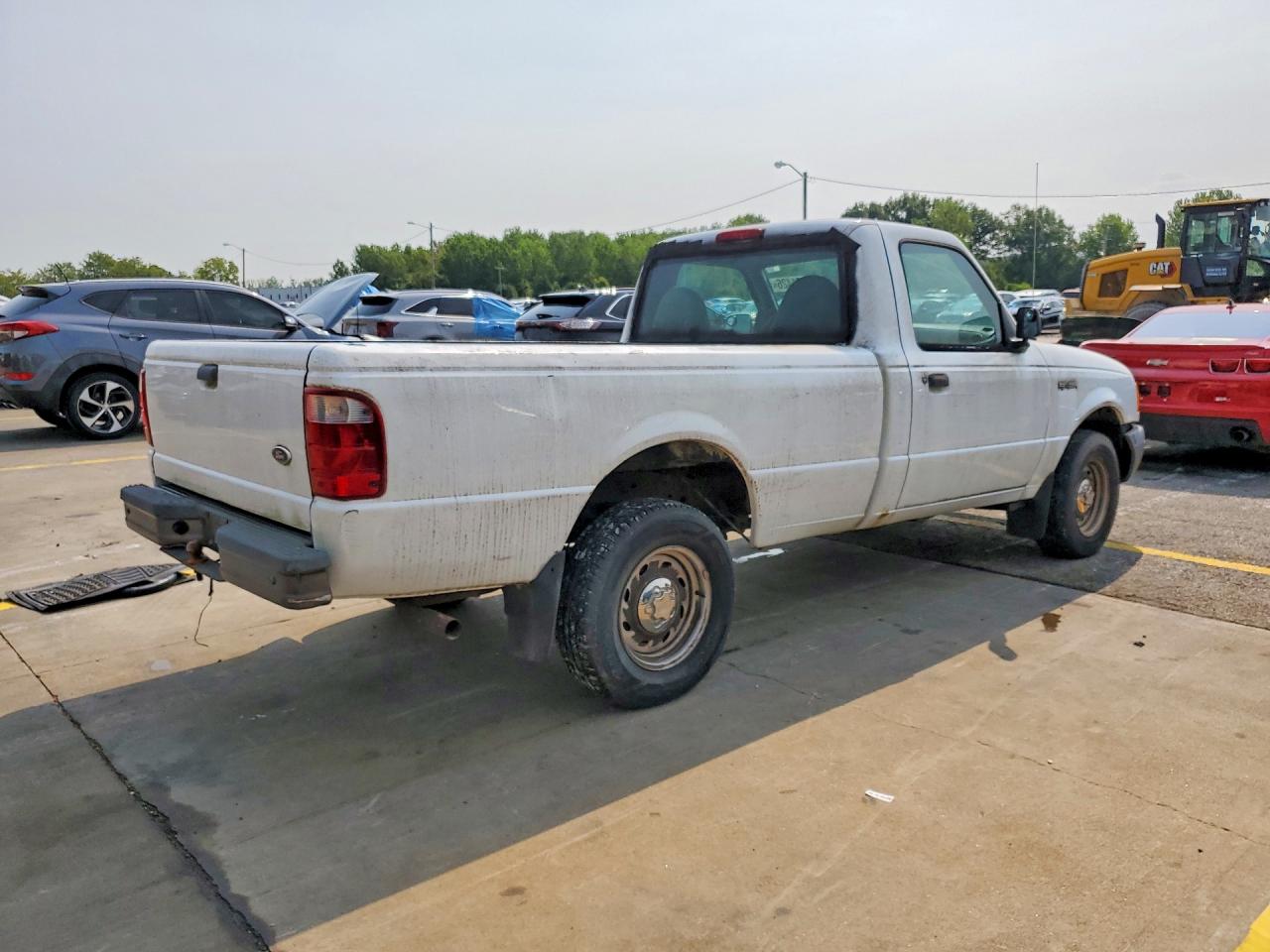 2002 Ford Ranger White vin: 1FTYR10U52TA49181