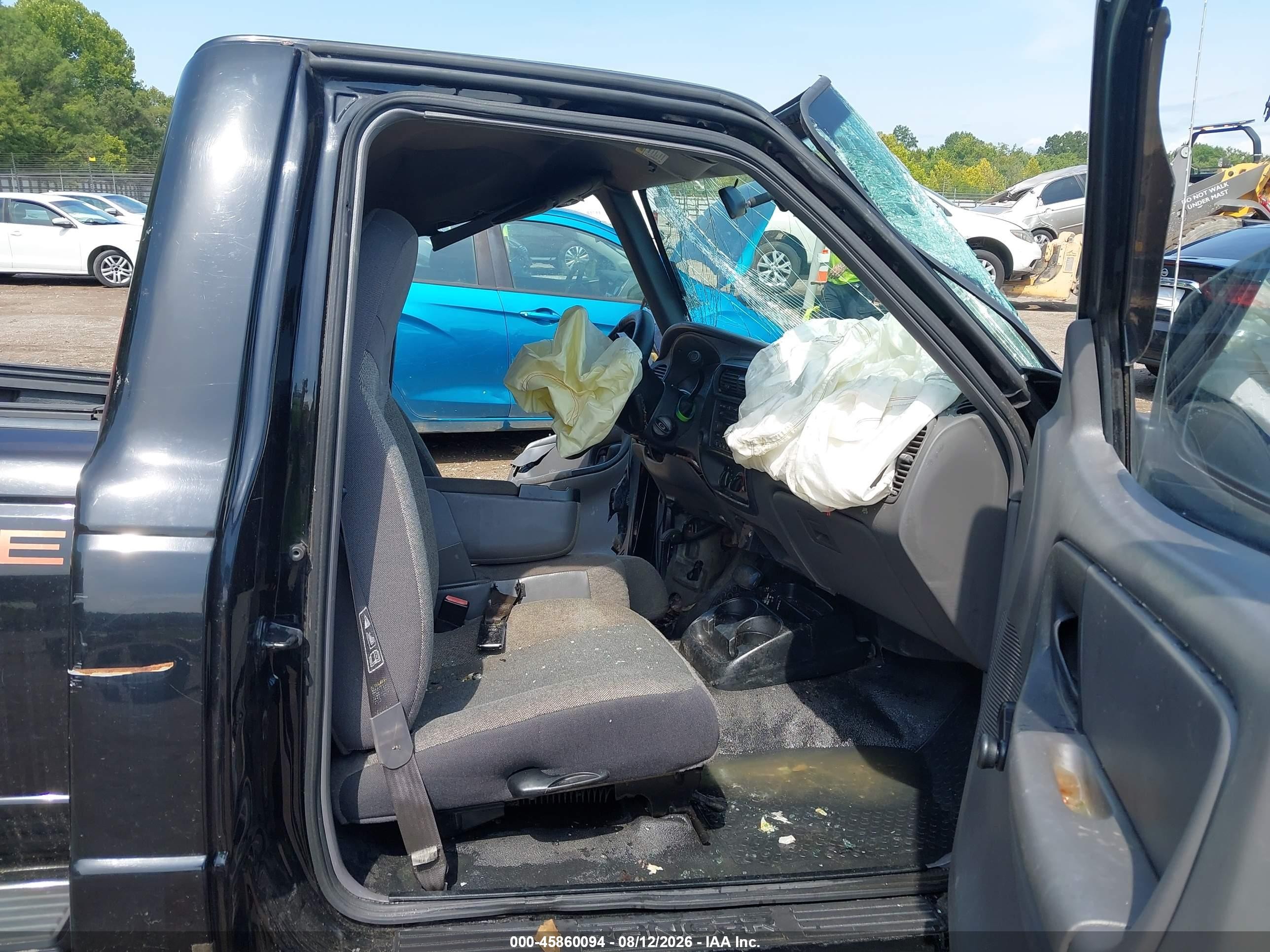 2002 Ford Ranger Edge/xl/xlt Black vin: 1FTYR10U52TA51318