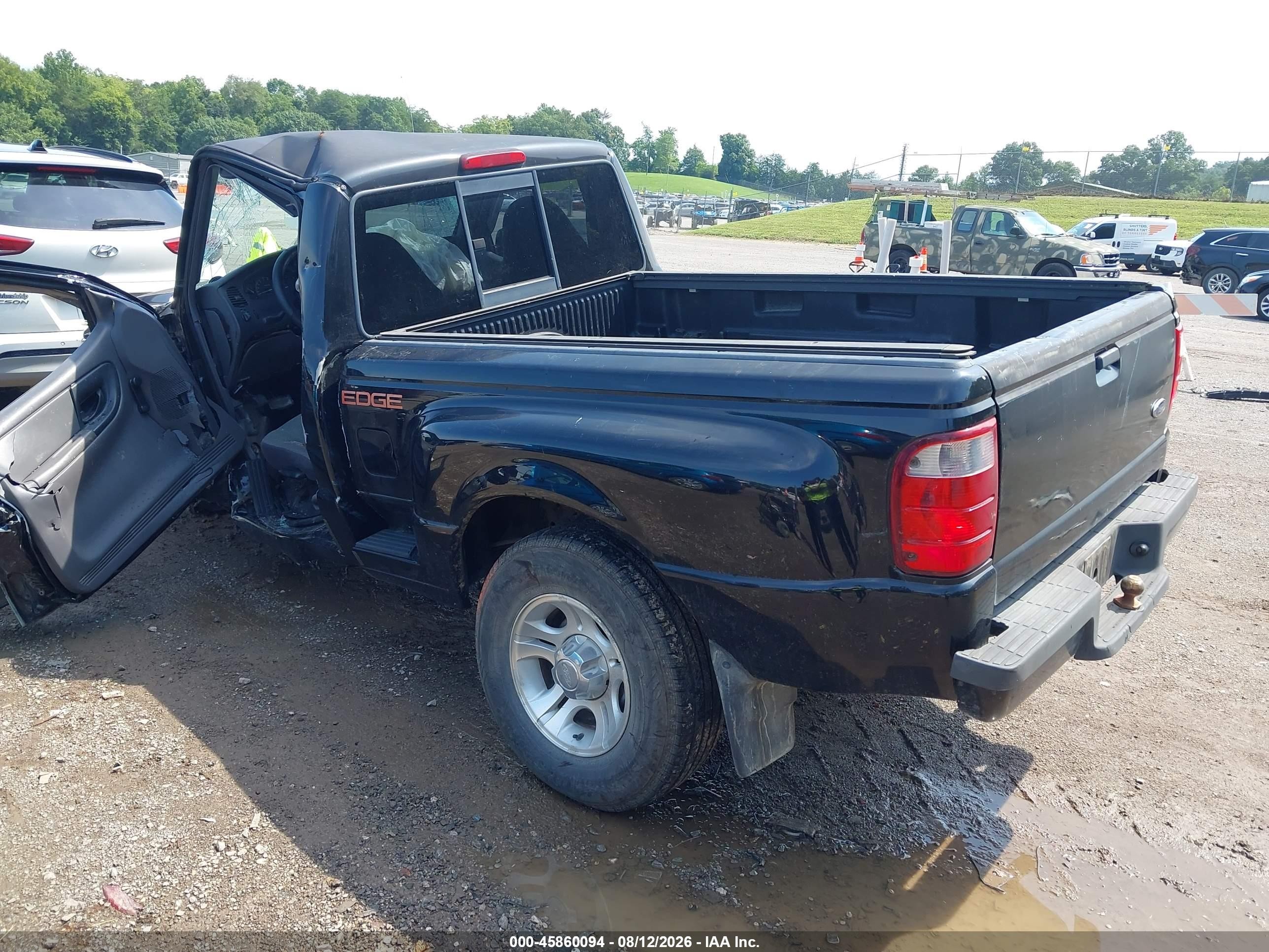 2002 Ford Ranger Edge/xl/xlt Black vin: 1FTYR10U52TA51318