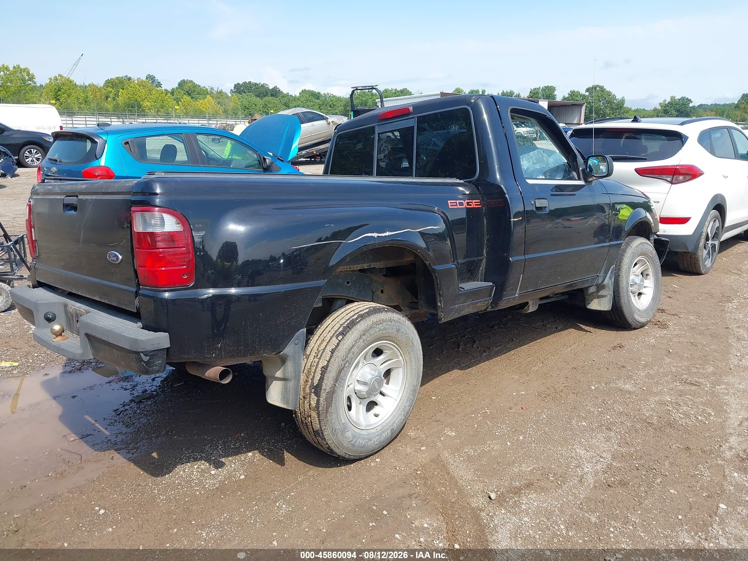 2002 Ford Ranger Edge/xl/xlt Black vin: 1FTYR10U52TA51318