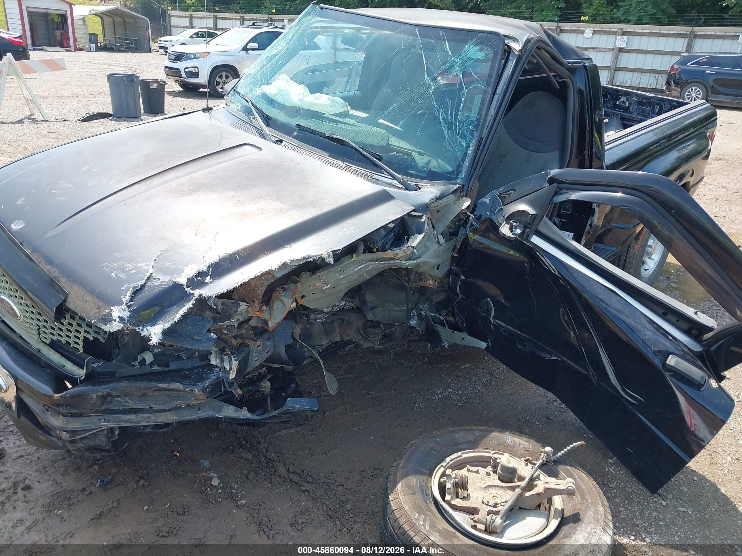 2002 Ford Ranger Edge/xl/xlt Black vin: 1FTYR10U52TA51318