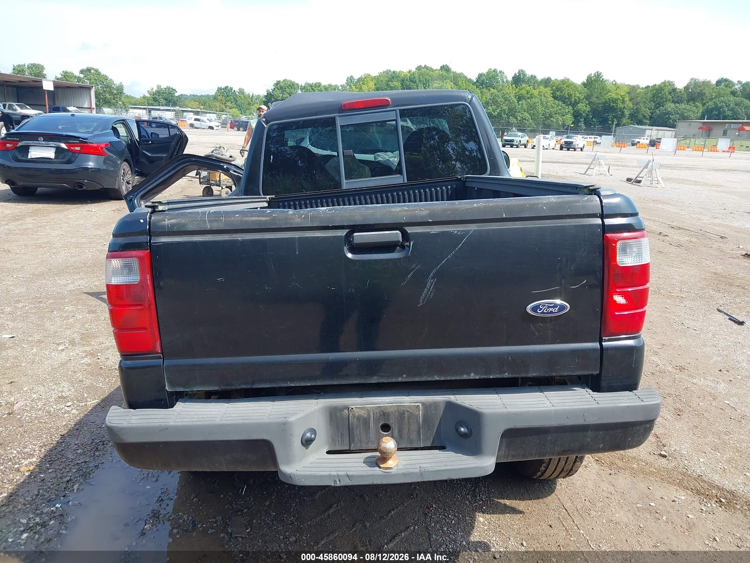 2002 Ford Ranger Edge/xl/xlt Black vin: 1FTYR10U52TA51318