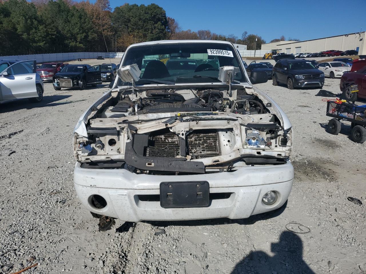 2003 Ford Ranger White vin: 1FTYR10U53PA96009