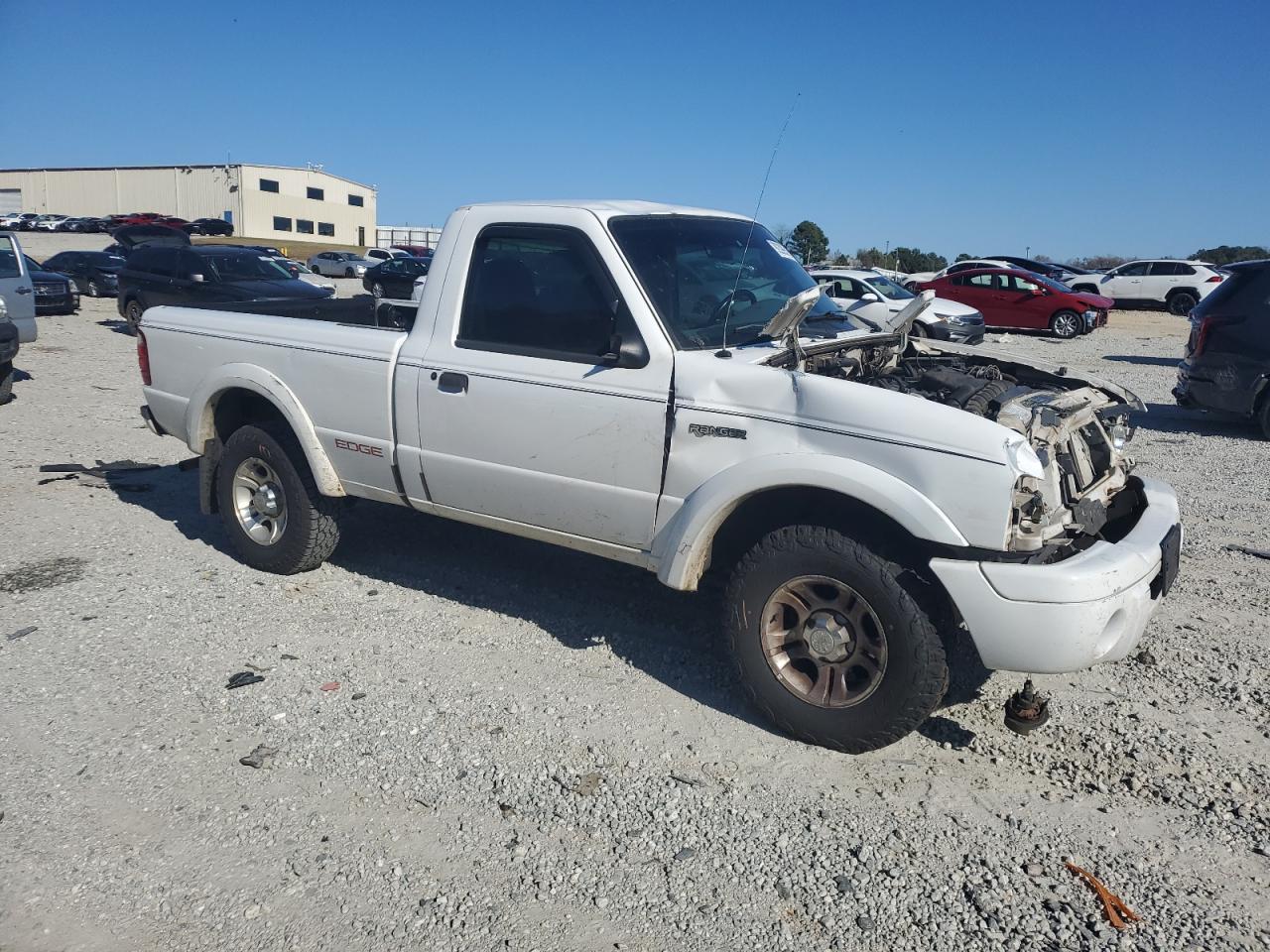 2003 Ford Ranger White vin: 1FTYR10U53PA96009