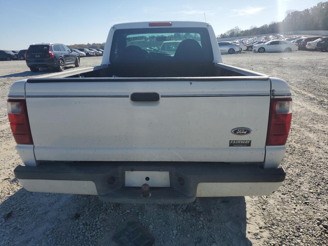 2003 Ford Ranger White vin: 1FTYR10U53PA96009