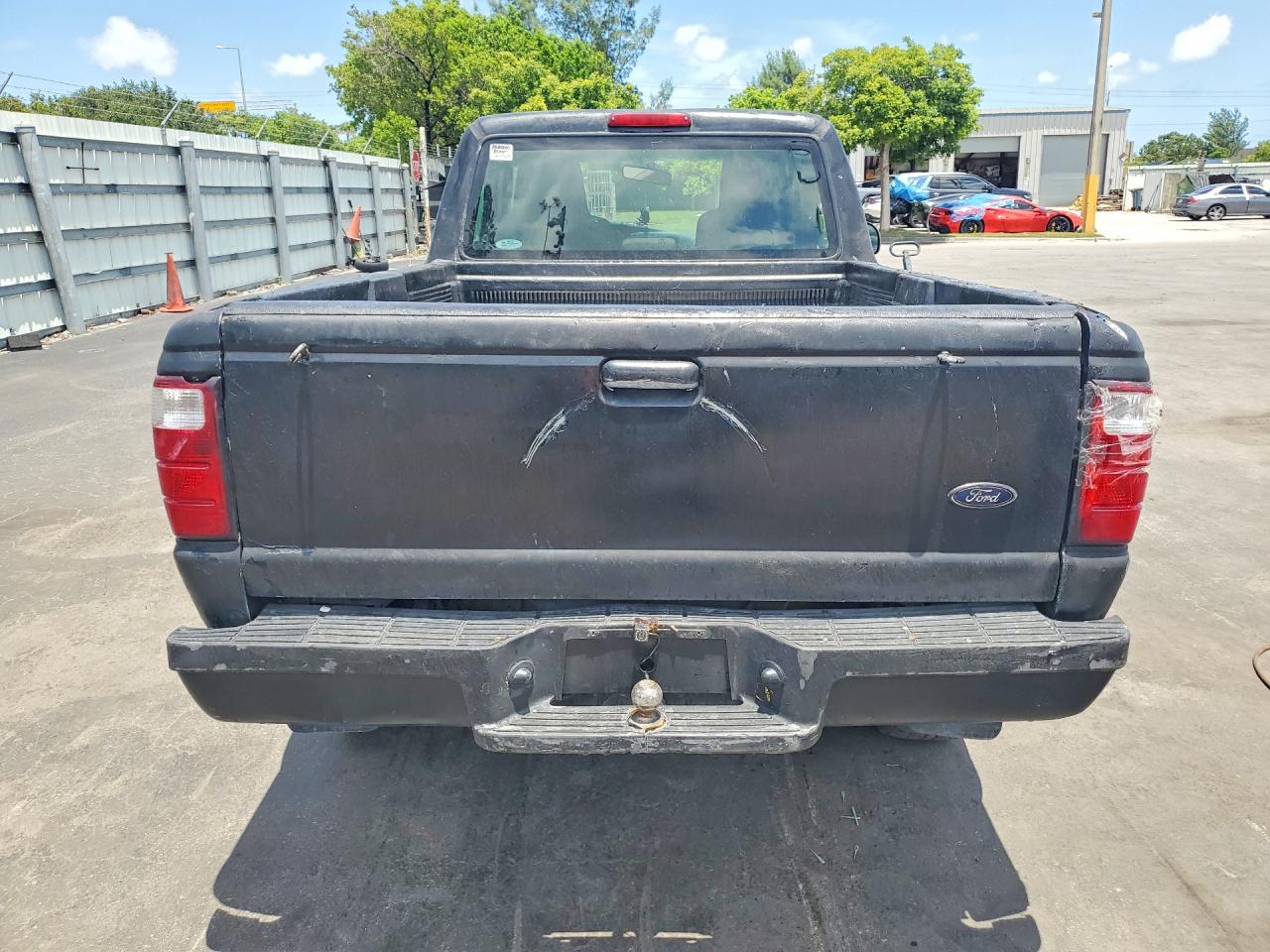 2004 Ford Ranger Black vin: 1FTYR10U54PA48026
