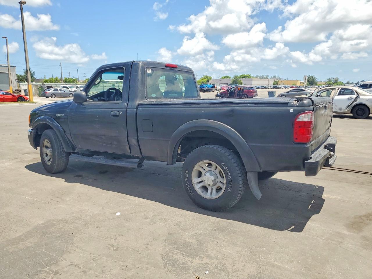 2004 Ford Ranger Black vin: 1FTYR10U54PA48026
