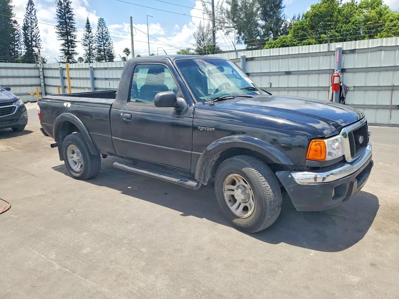 2004 Ford Ranger Black vin: 1FTYR10U54PA48026