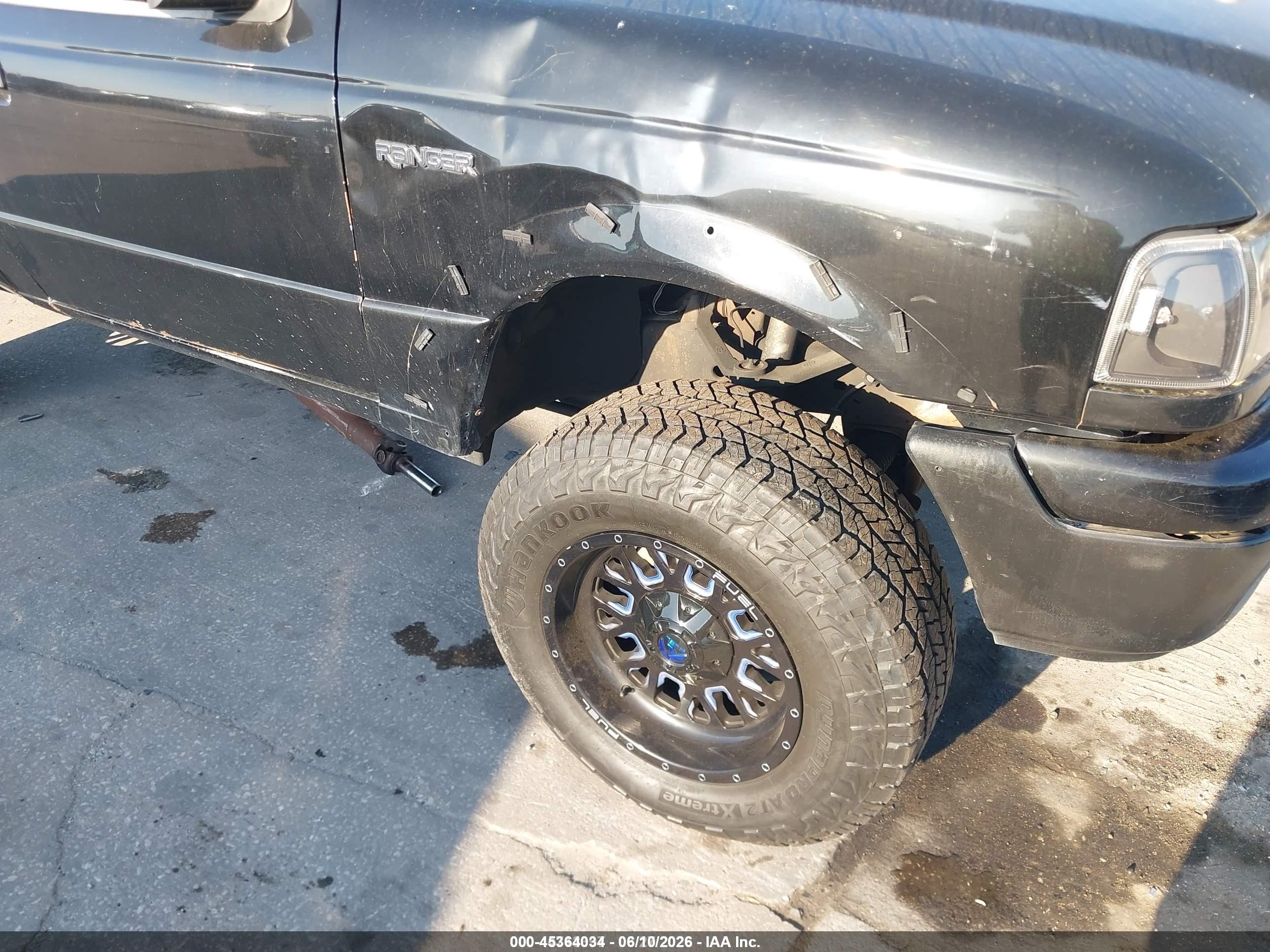 2004 Ford Ranger Edge/xl/xlt Black vin: 1FTYR10U54PB46148