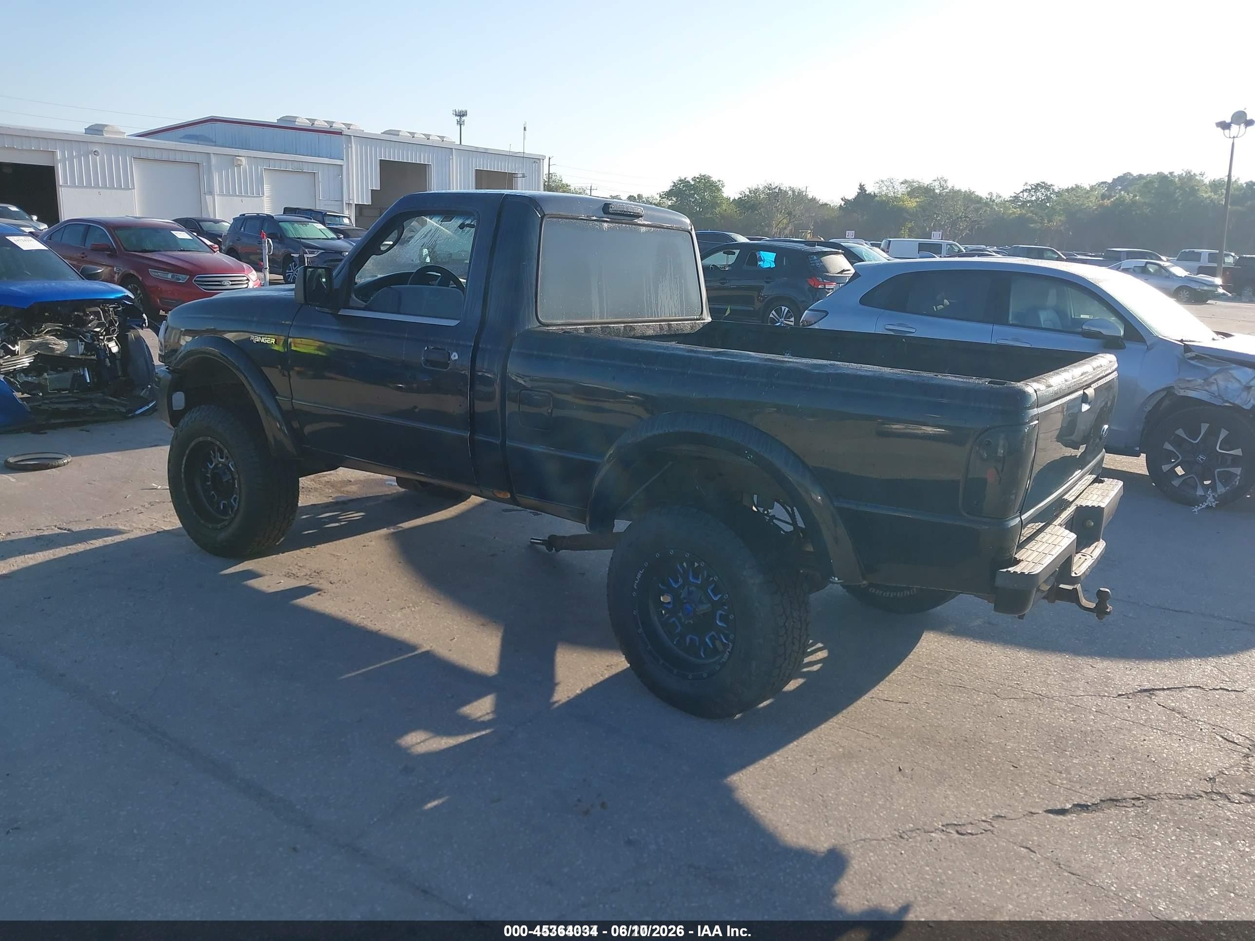 2004 Ford Ranger Edge/xl/xlt Black vin: 1FTYR10U54PB46148