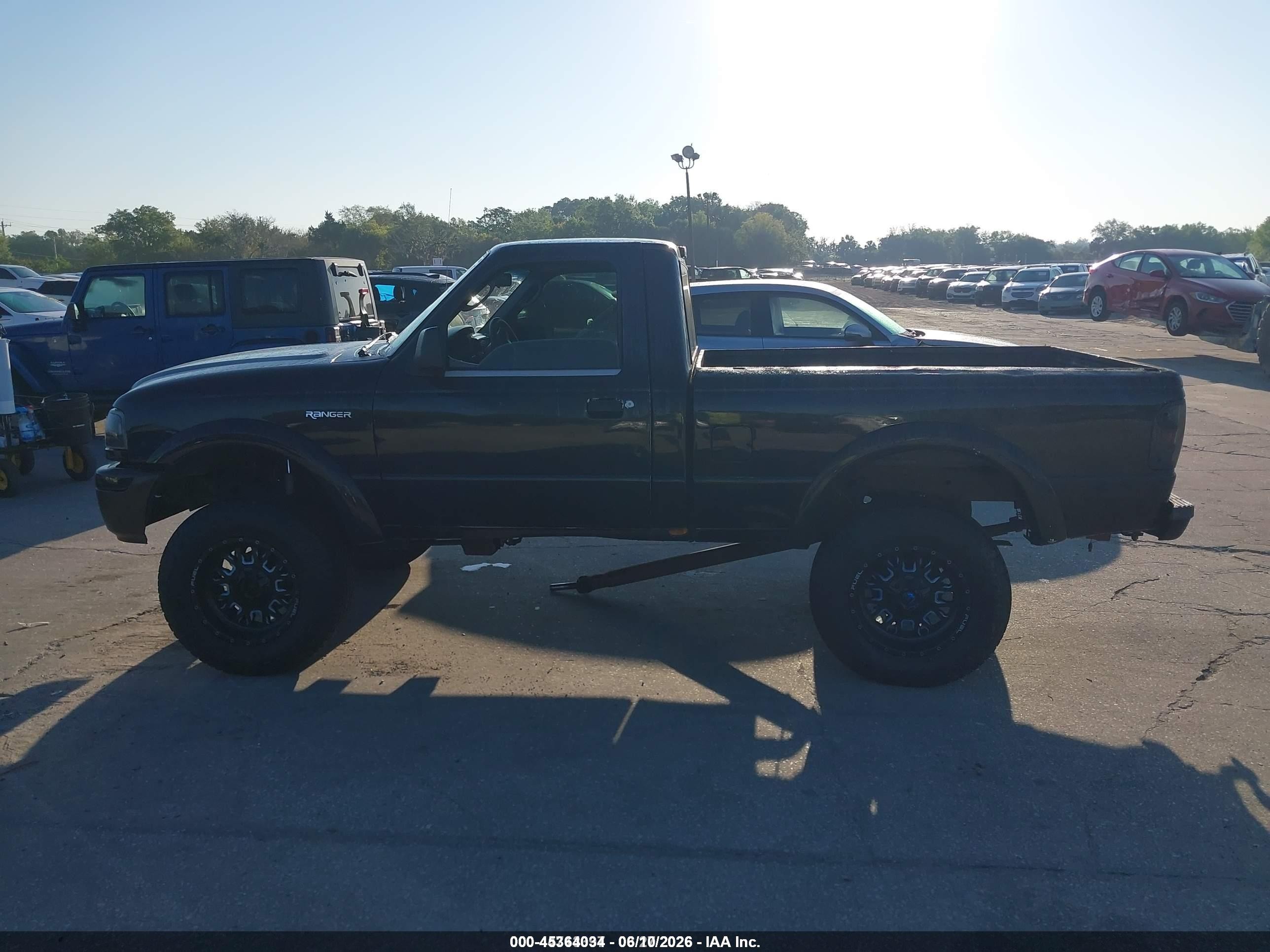 2004 Ford Ranger Edge/xl/xlt Black vin: 1FTYR10U54PB46148