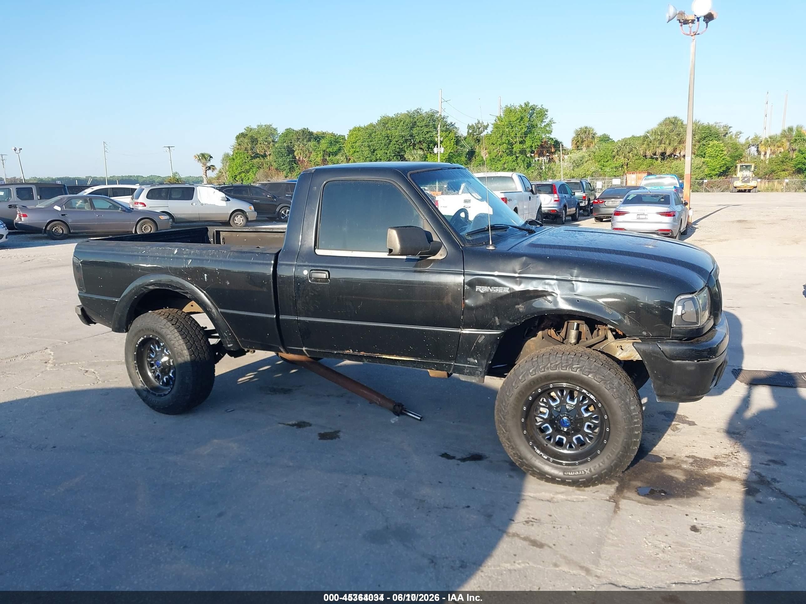 2004 Ford Ranger Edge/xl/xlt Black vin: 1FTYR10U54PB46148