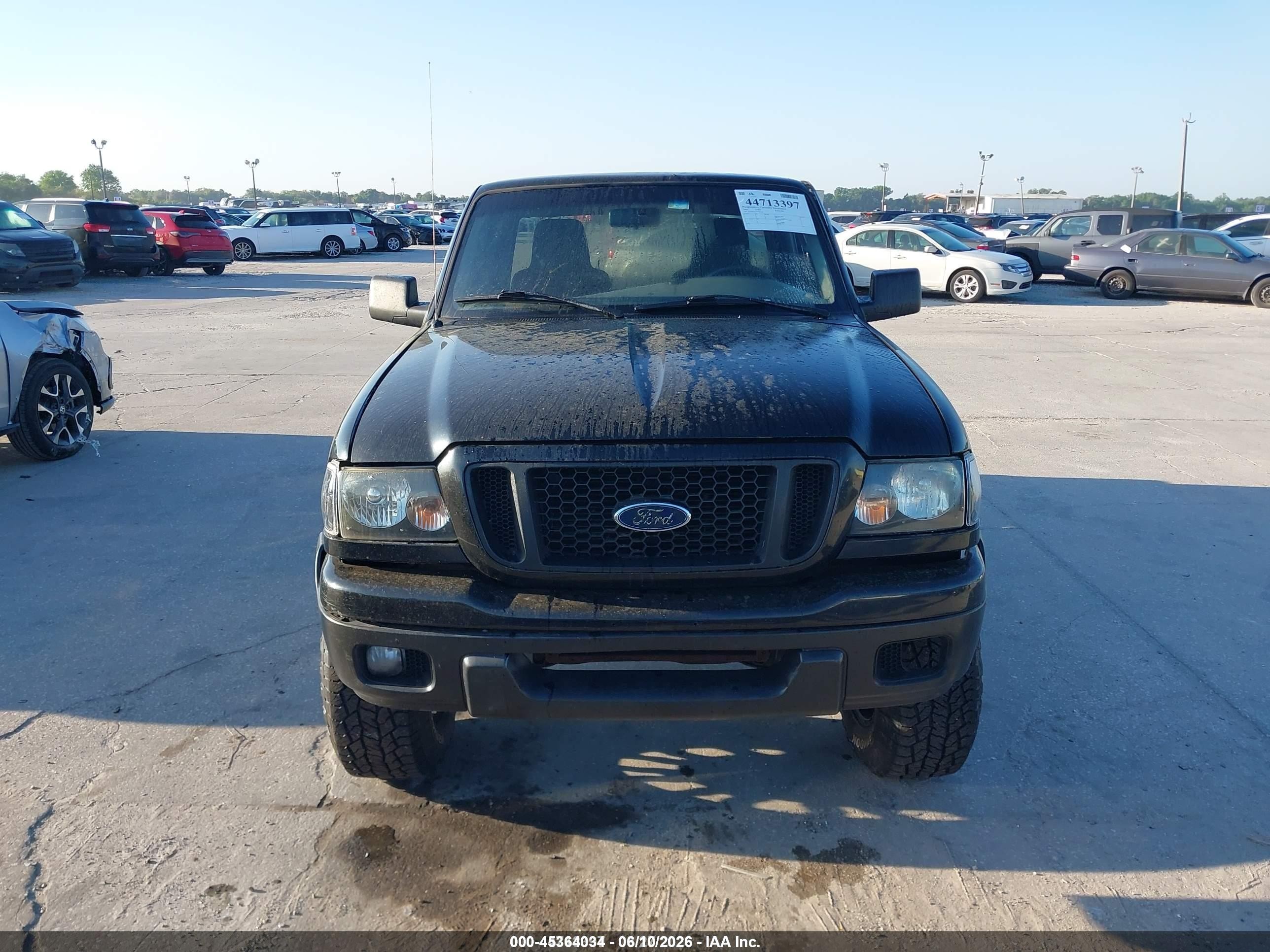 2004 Ford Ranger Edge/xl/xlt Black vin: 1FTYR10U54PB46148