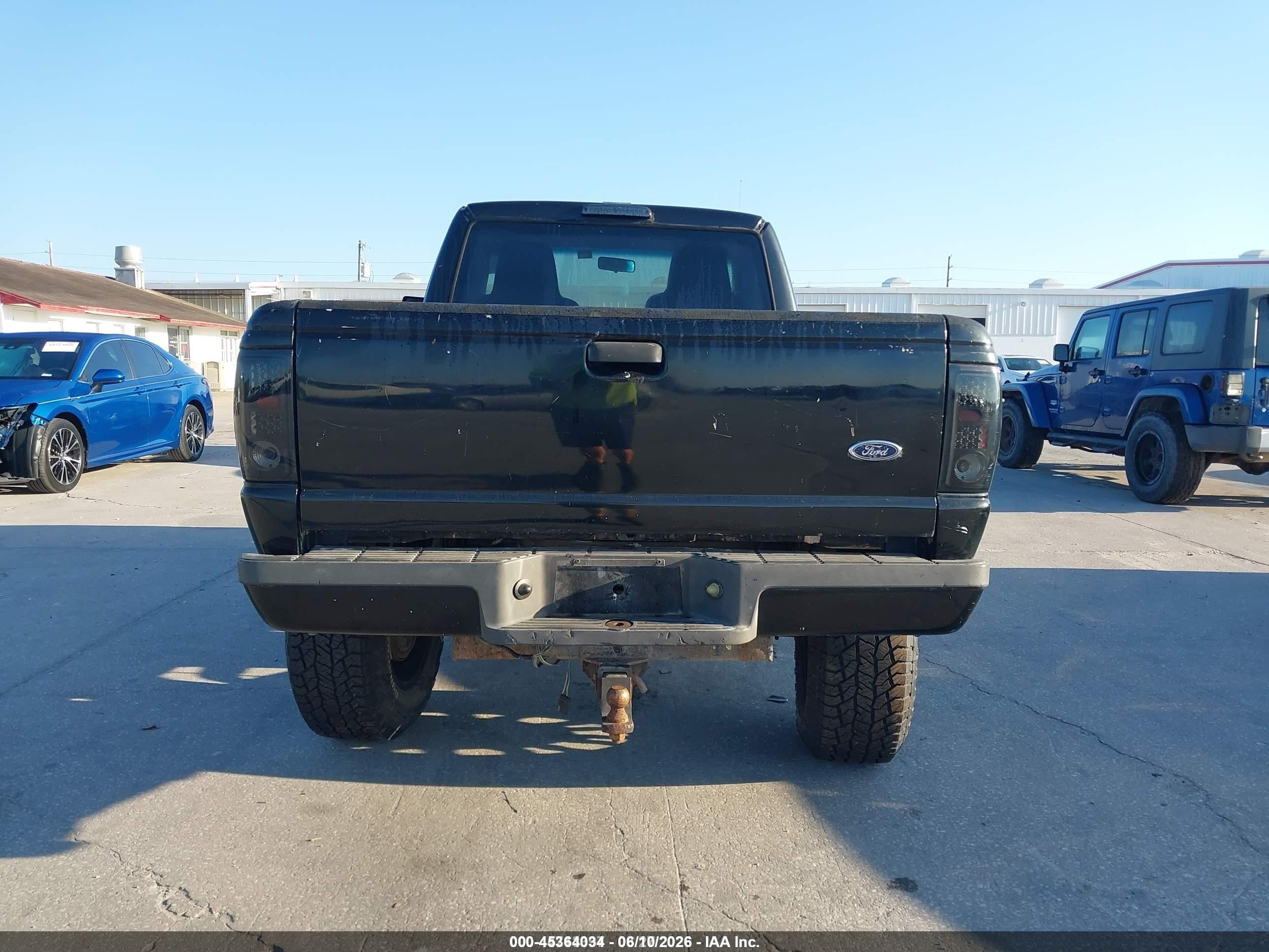 2004 Ford Ranger Edge/xl/xlt Black vin: 1FTYR10U54PB46148