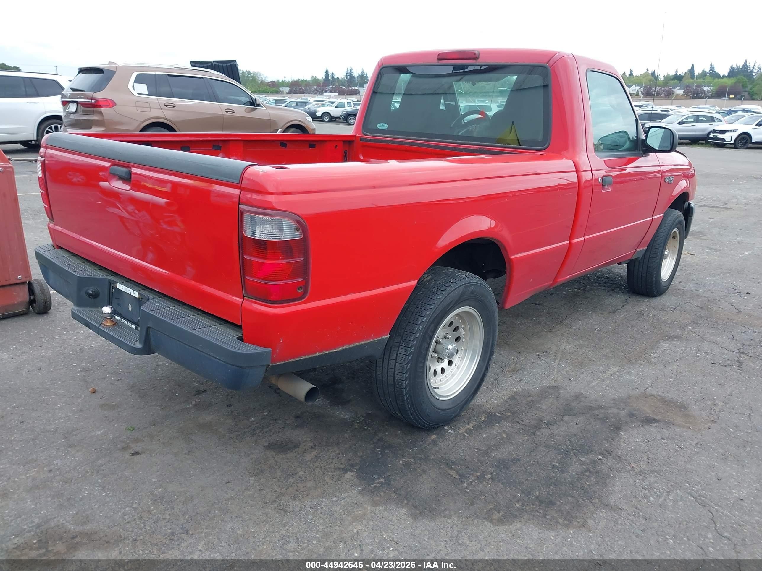 2005 Ford Ranger Edge/stx/xl/xls/xlt Red vin: 1FTYR10U55PA93680
