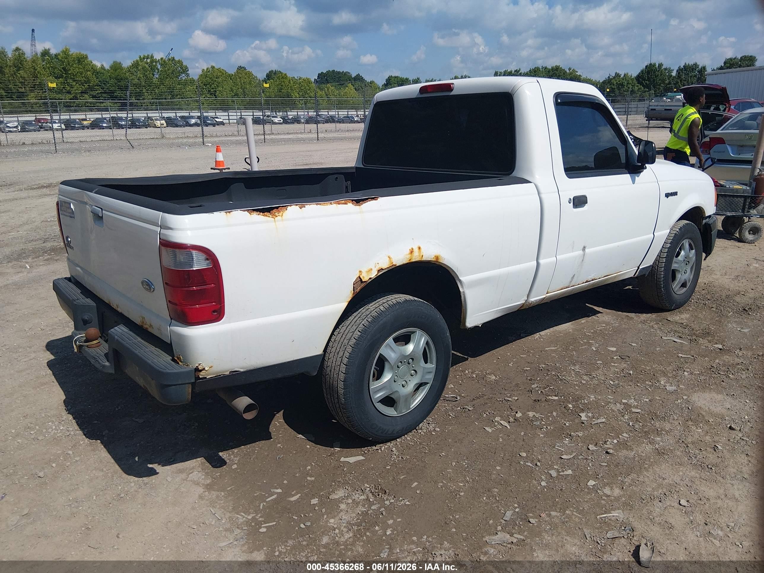 2005 Ford Ranger Edge/stx/xl/xls/xlt Белый vin: 1FTYR10U55PB04984