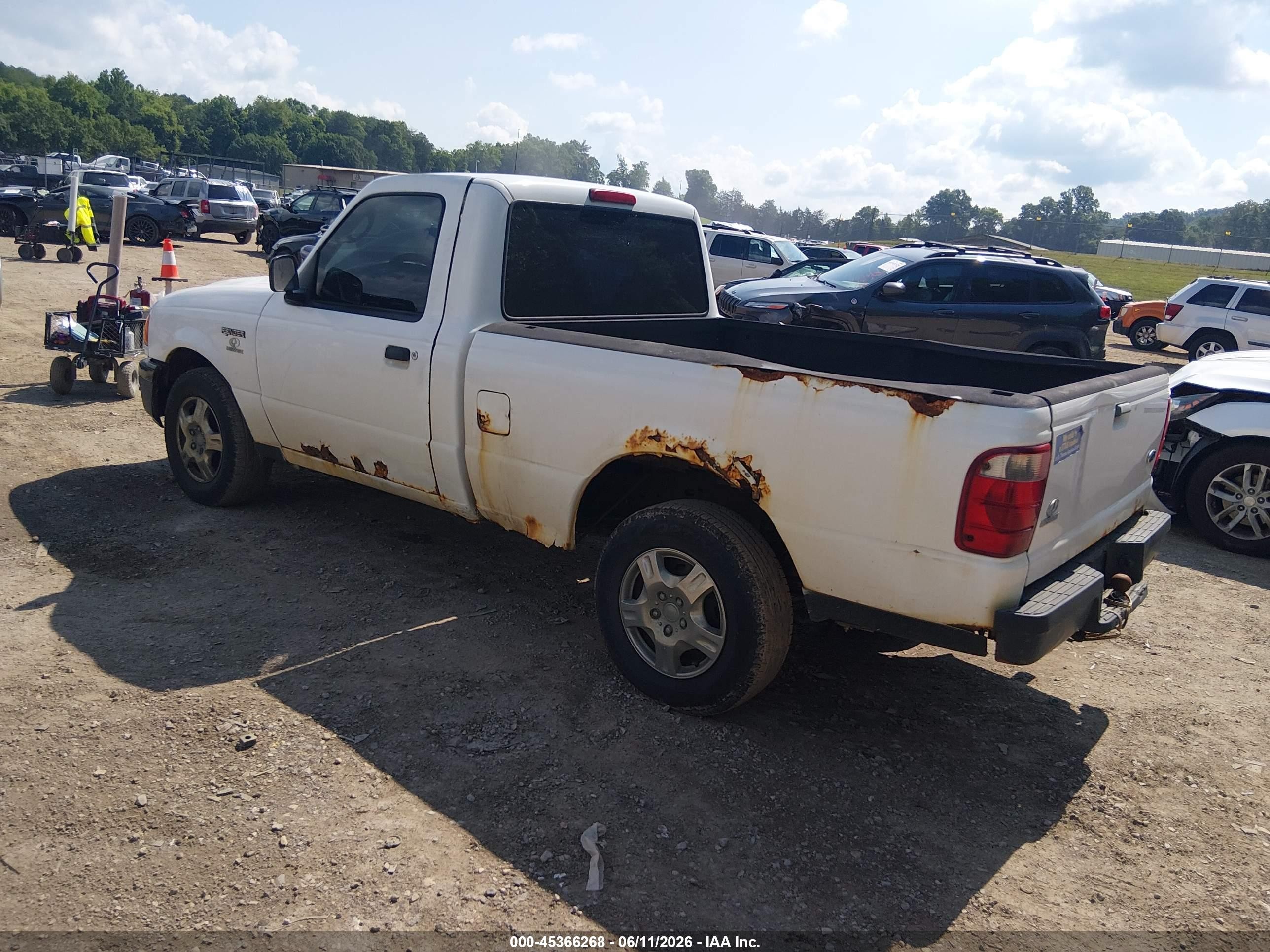 2005 Ford Ranger Edge/stx/xl/xls/xlt Белый vin: 1FTYR10U55PB04984