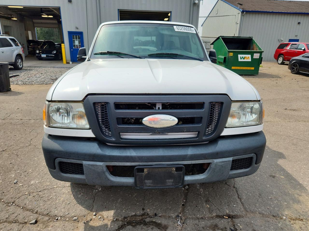 2006 Ford Ranger White vin: 1FTYR10U56PA83393