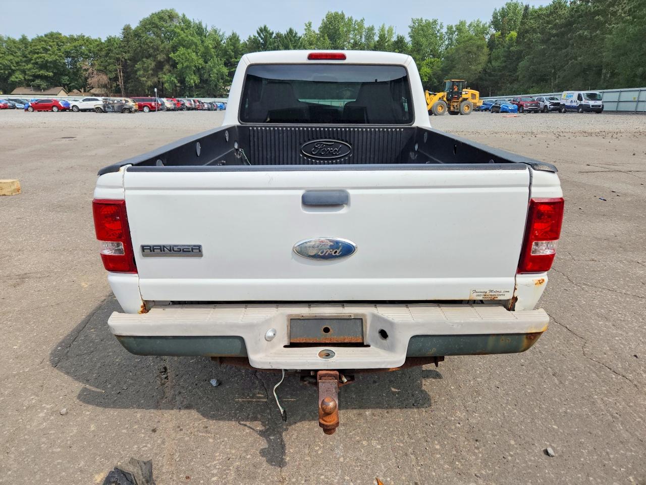 2006 Ford Ranger White vin: 1FTYR10U56PA83393