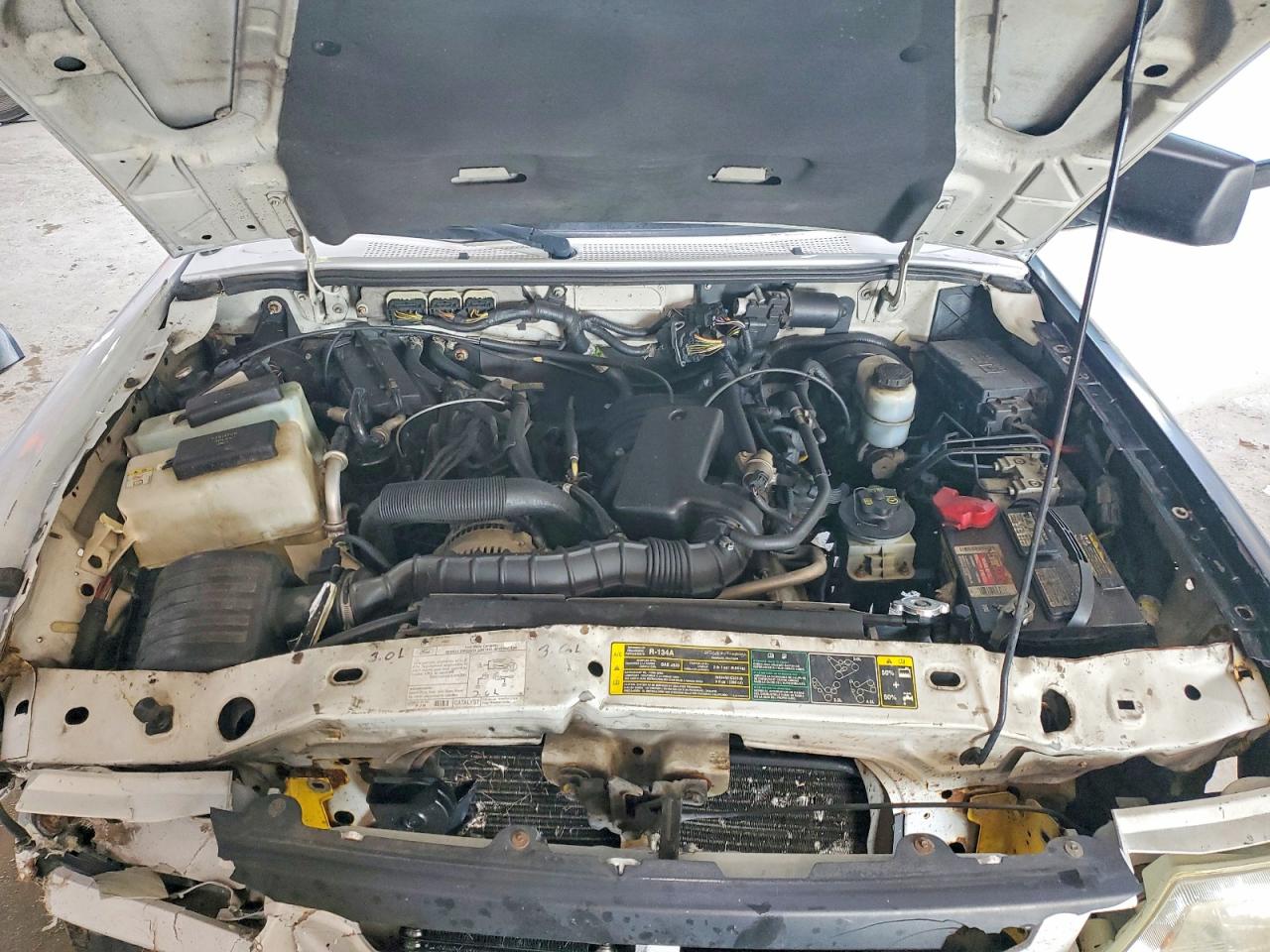 2007 Ford Ranger Белый vin: 1FTYR10U57PA58494