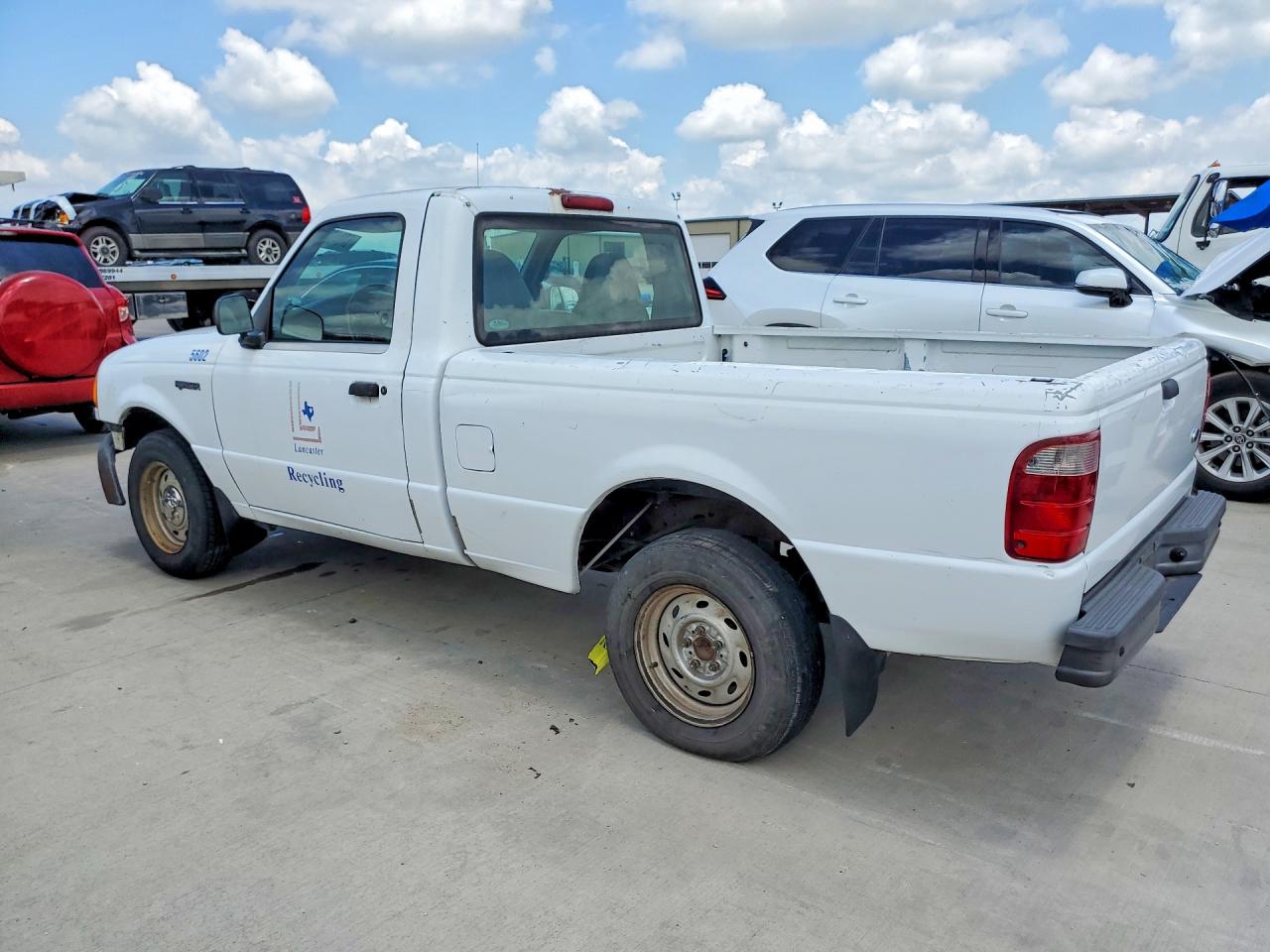2002 Ford Ranger White vin: 1FTYR10U62PA21124