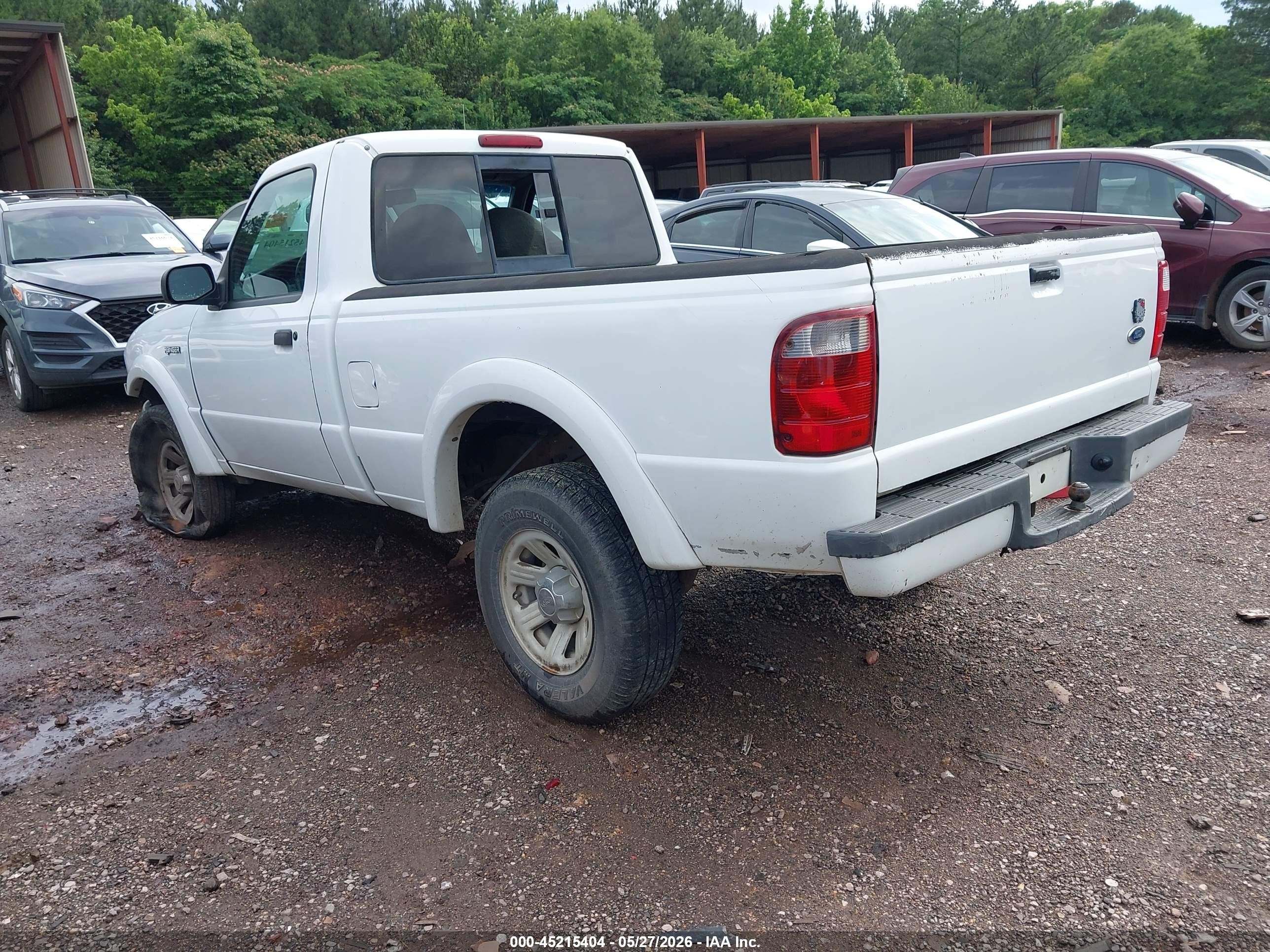 2002 Ford Ranger Edge/xl/xlt Белый vin: 1FTYR10U62TA17677