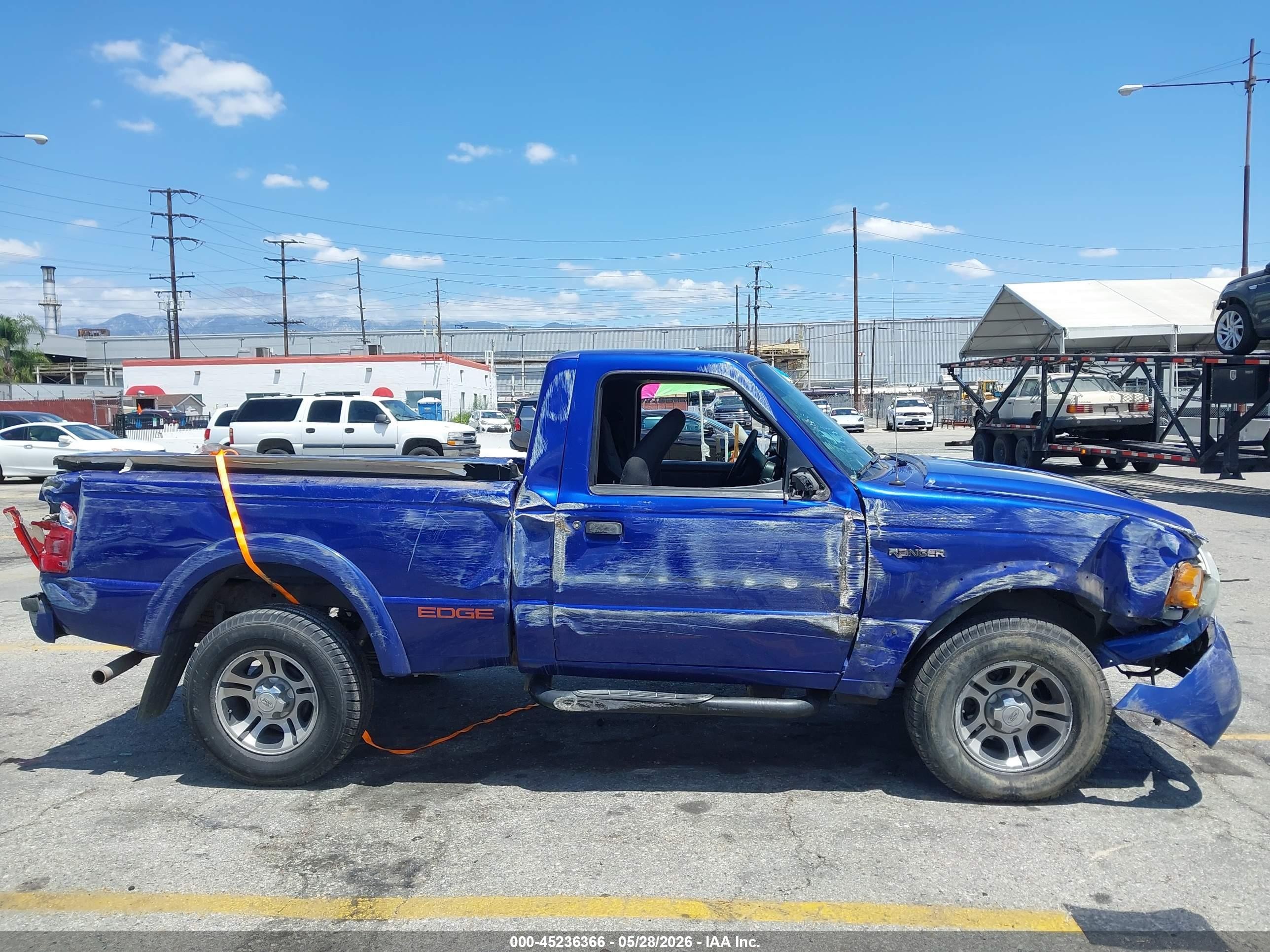 2003 Ford Ranger Edge/xl/xlt Blue vin: 1FTYR10U63PB02027
