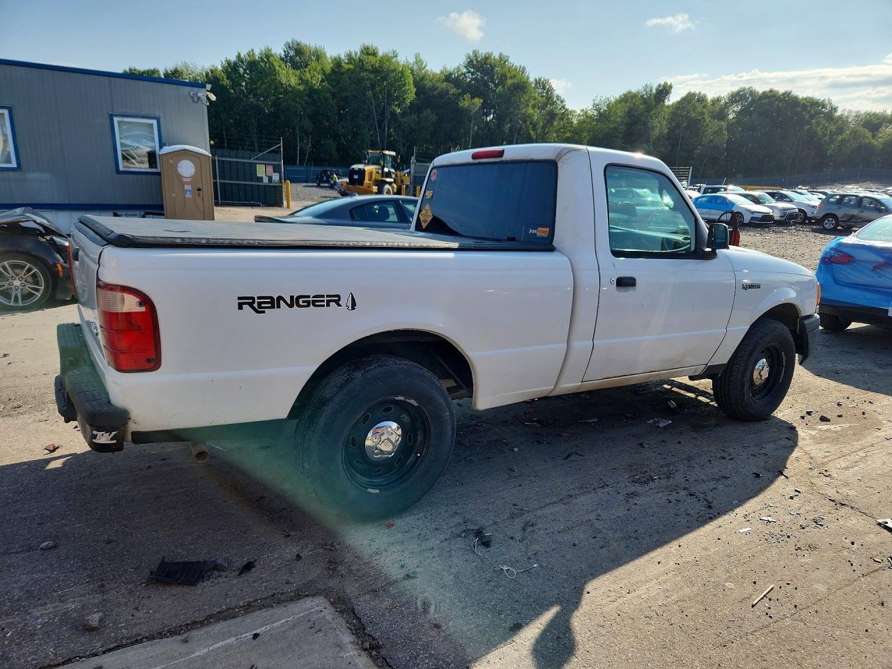2004 Ford Ranger White vin: 1FTYR10U64PB29343