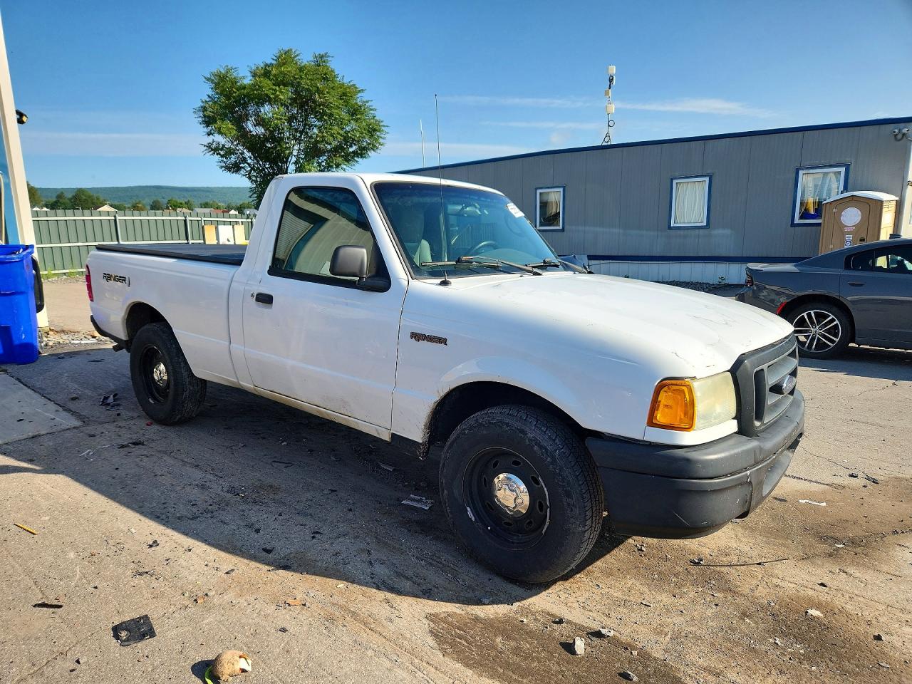 2004 Ford Ranger White vin: 1FTYR10U64PB29343