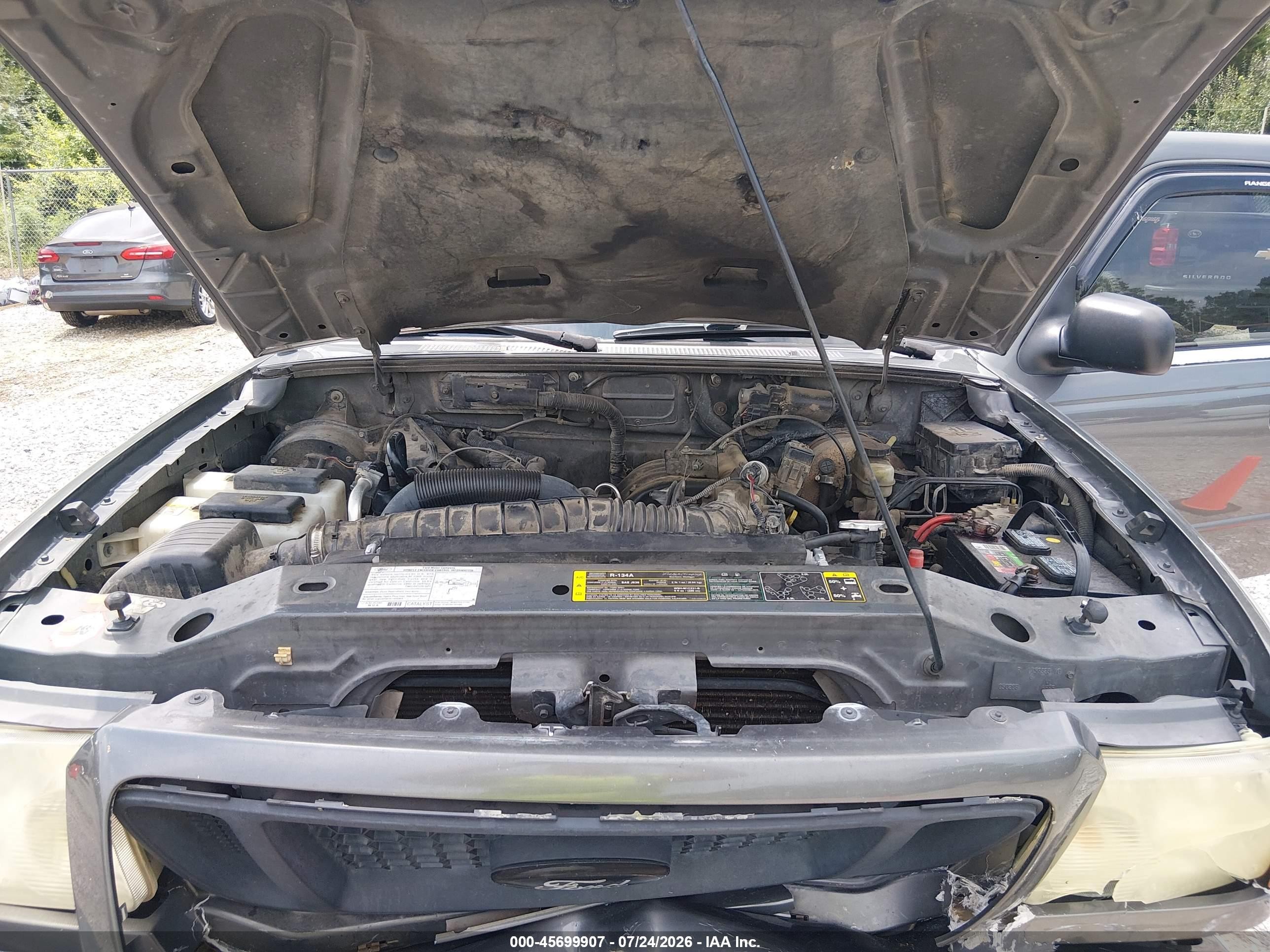 2005 Ford Ranger Edge/stx/xl/xls/xlt Серый vin: 1FTYR10U65PA66083