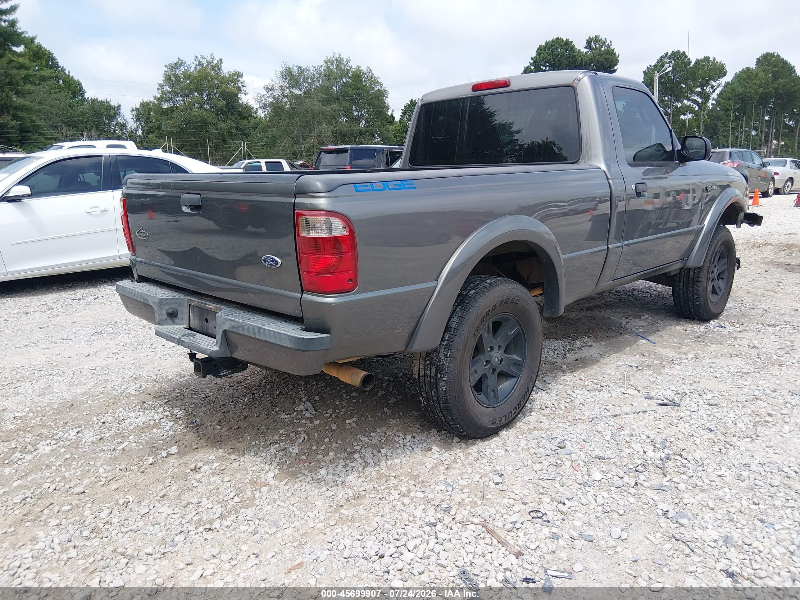 2005 Ford Ranger Edge/stx/xl/xls/xlt Серый vin: 1FTYR10U65PA66083