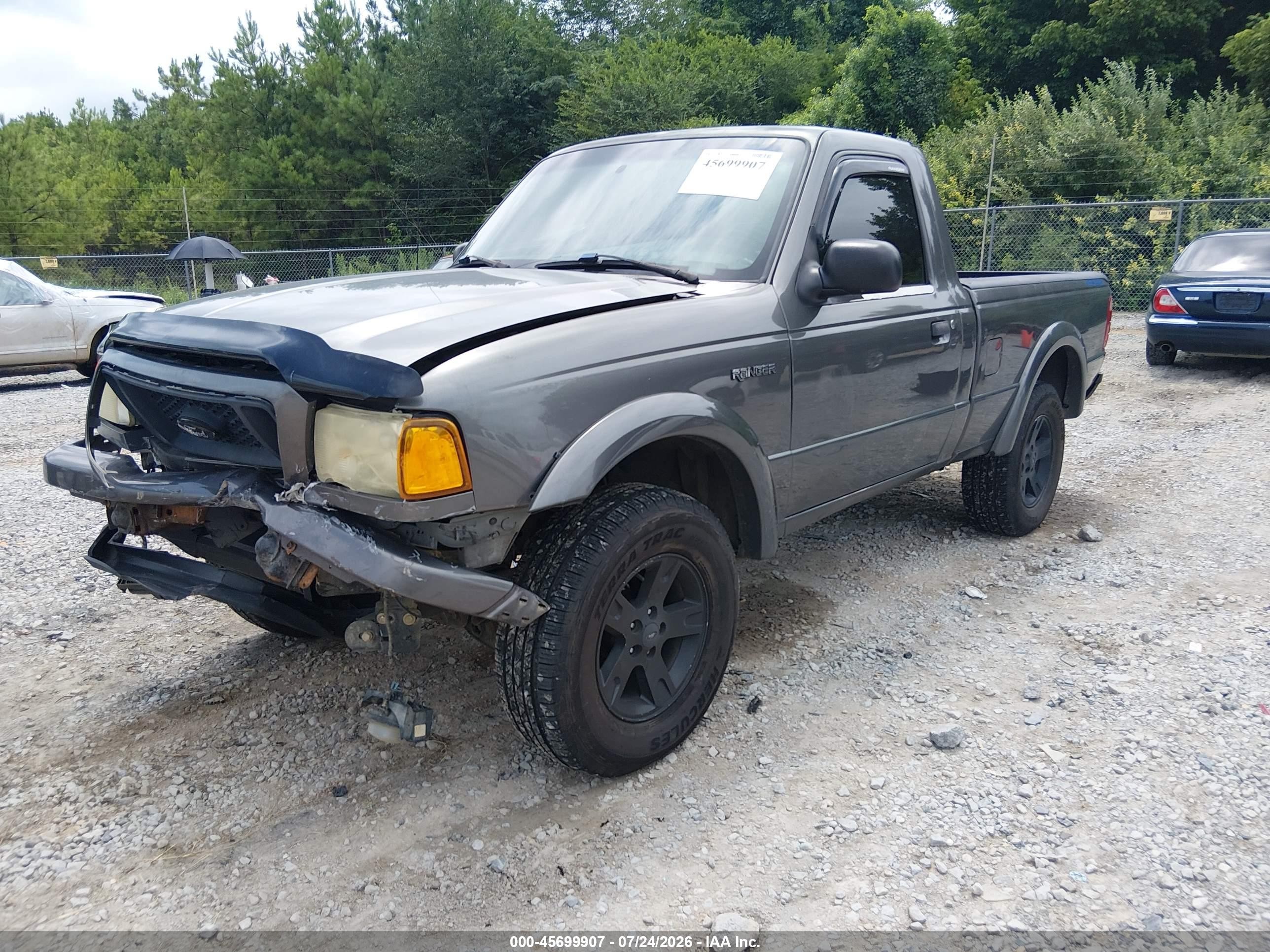 2005 Ford Ranger Edge/stx/xl/xls/xlt Серый vin: 1FTYR10U65PA66083
