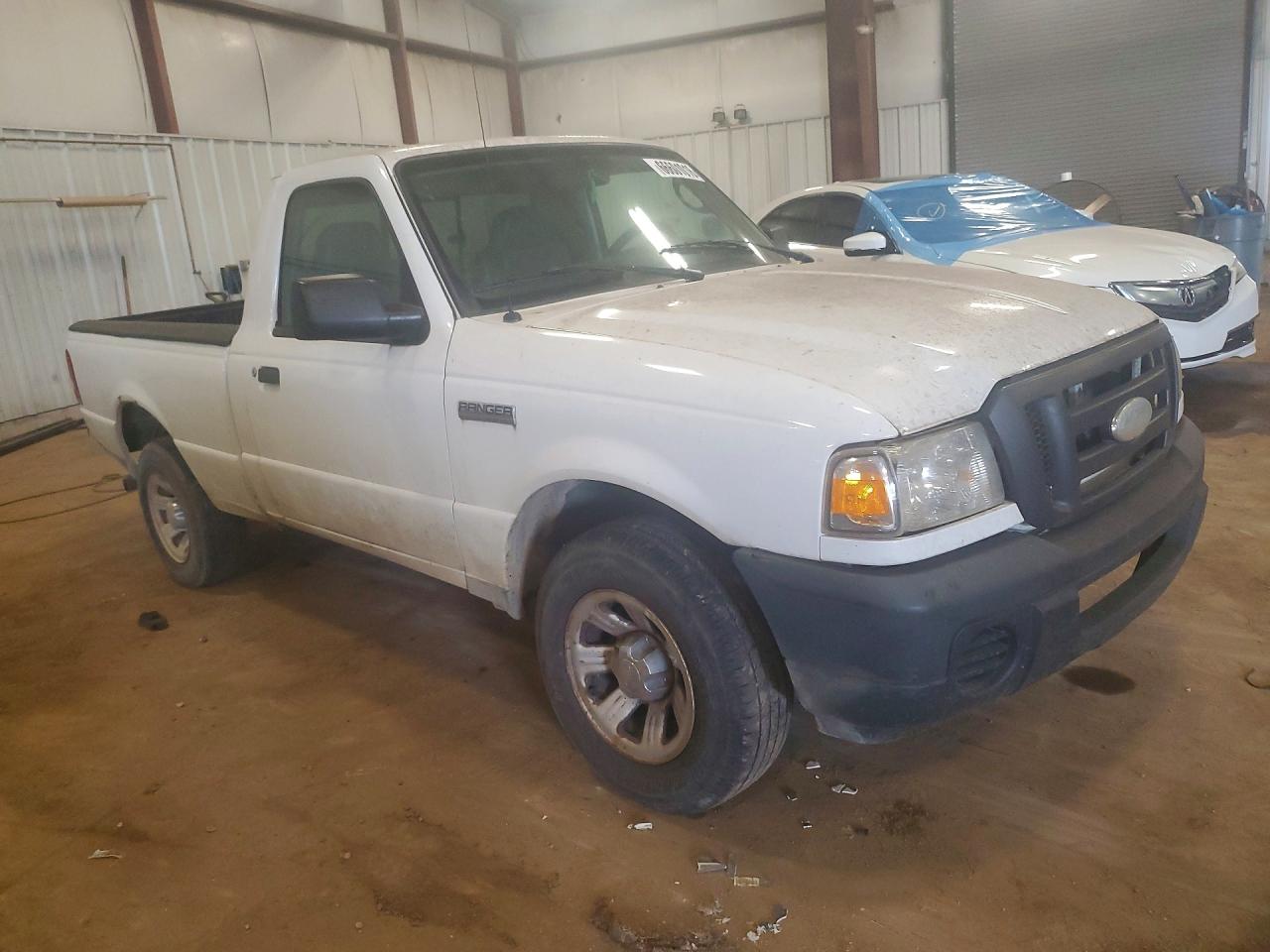2008 Ford Ranger White vin: 1FTYR10U68PA81395