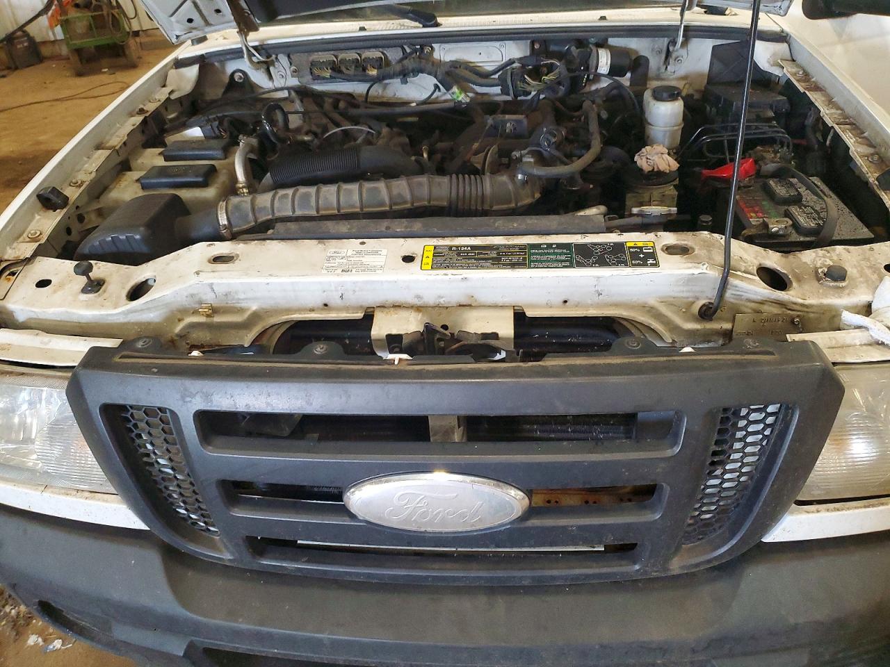 2008 Ford Ranger White vin: 1FTYR10U68PA81395