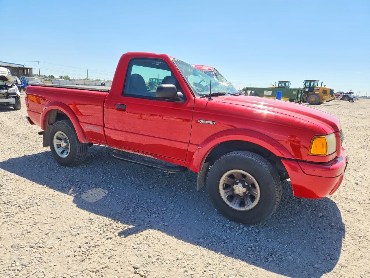 2001 Ford Ranger Red vin: 1FTYR10U71PB69135