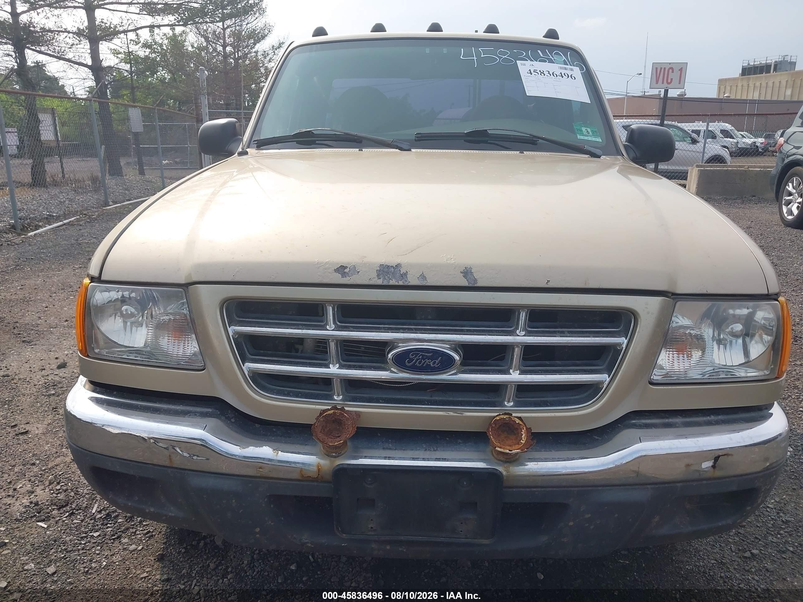 2001 Ford Ranger Edge/xl/xlt Gold vin: 1FTYR10U71TA45423