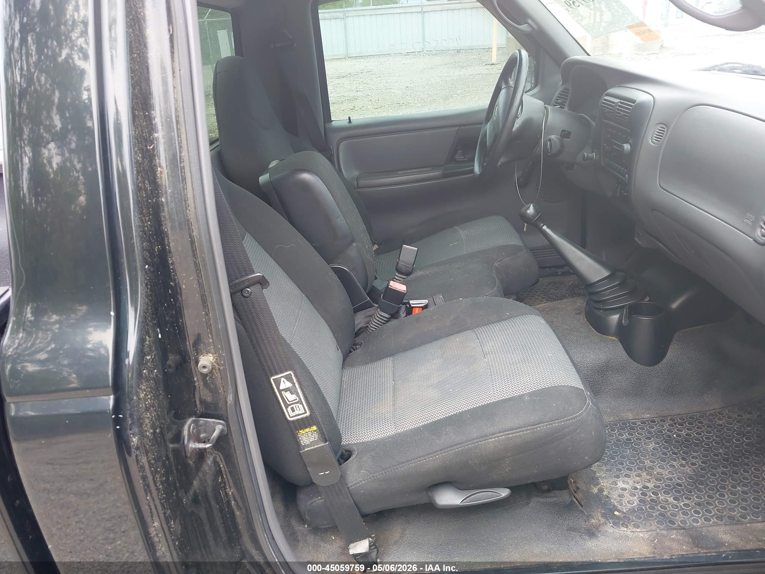 2003 Ford Ranger Edge/xl/xlt Black vin: 1FTYR10U73PB43833