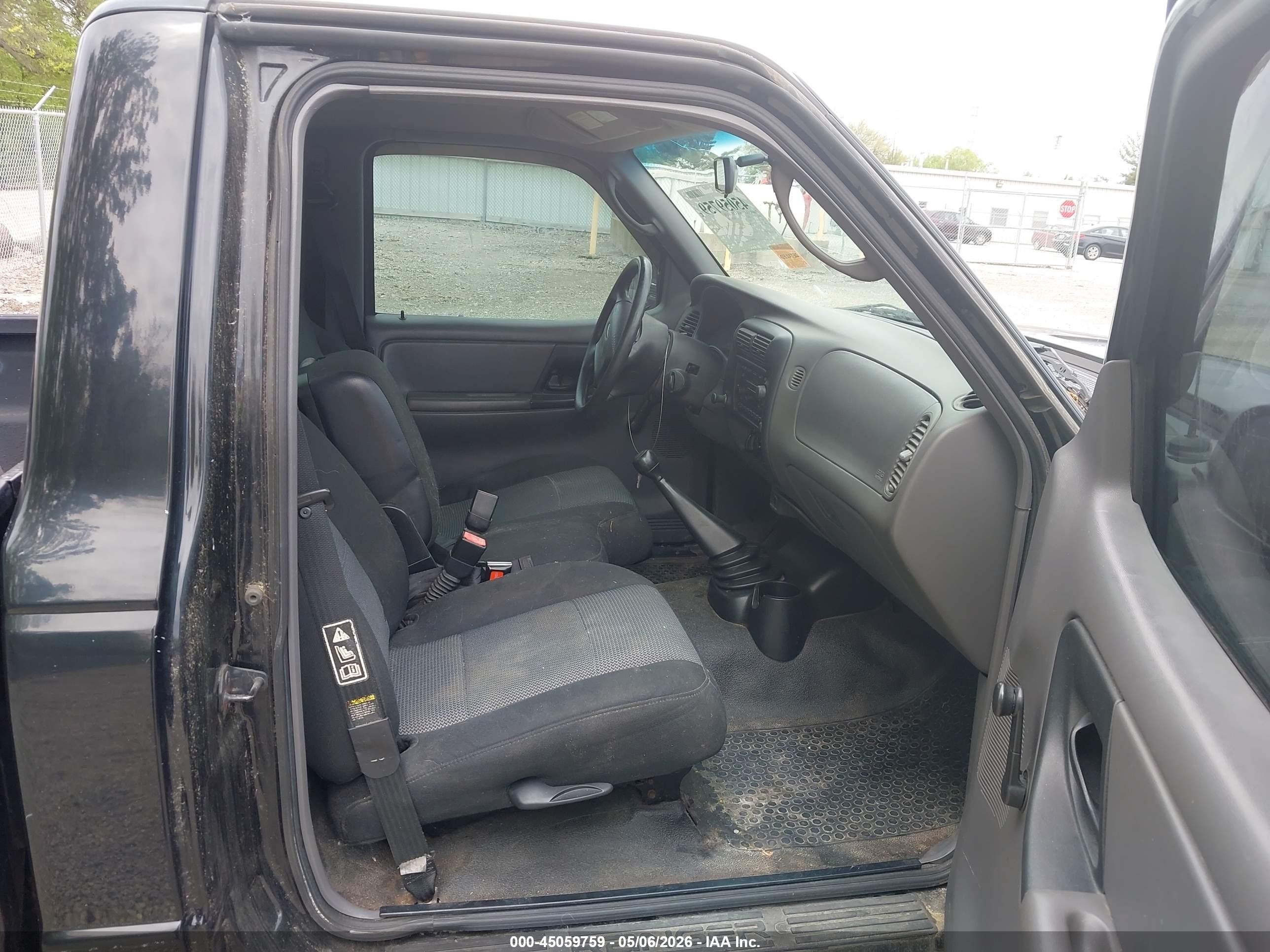 2003 Ford Ranger Edge/xl/xlt Black vin: 1FTYR10U73PB43833
