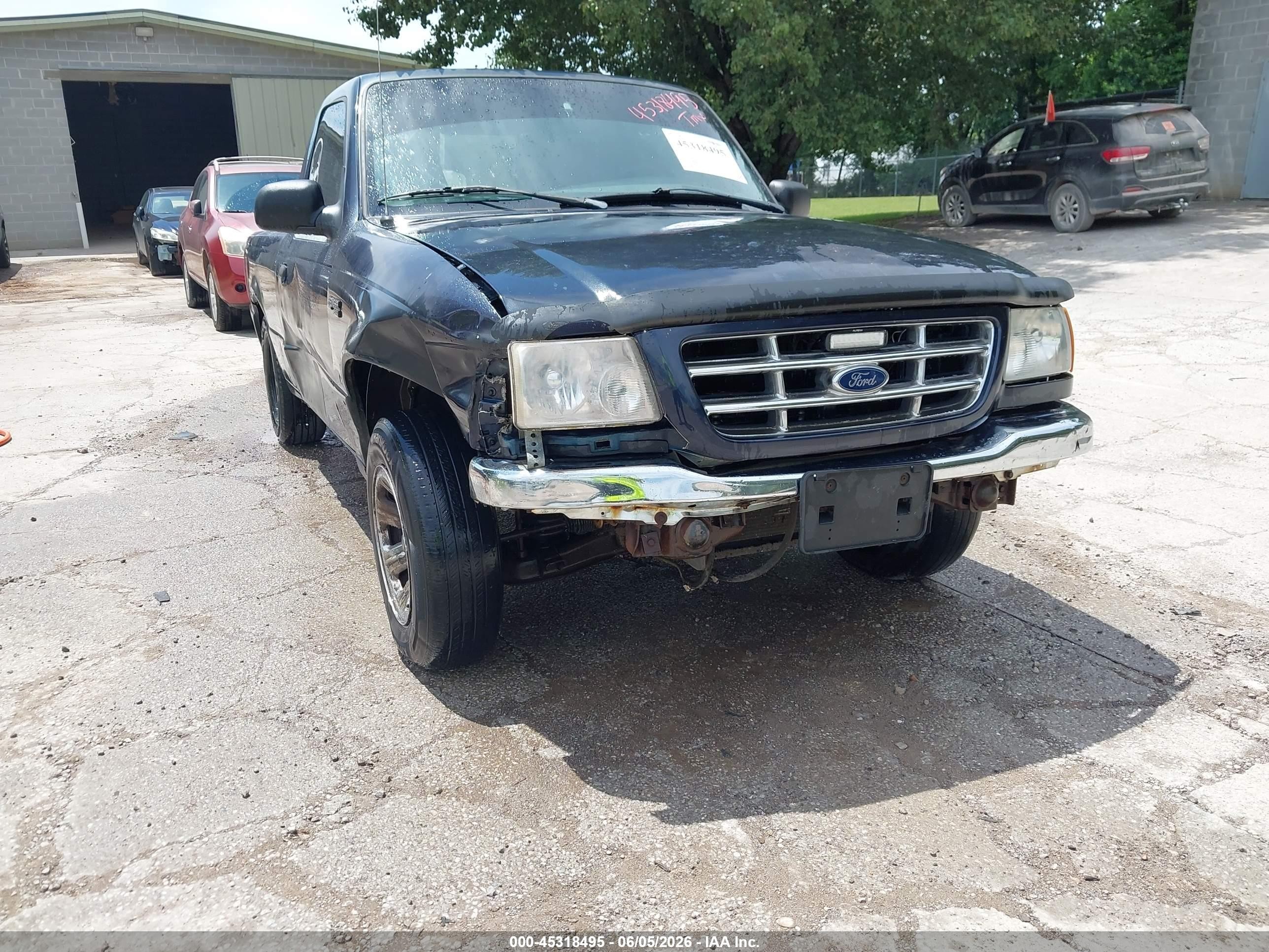 2003 Ford Ranger Edge/xl/xlt Navy vin: 1FTYR10U73TA21271