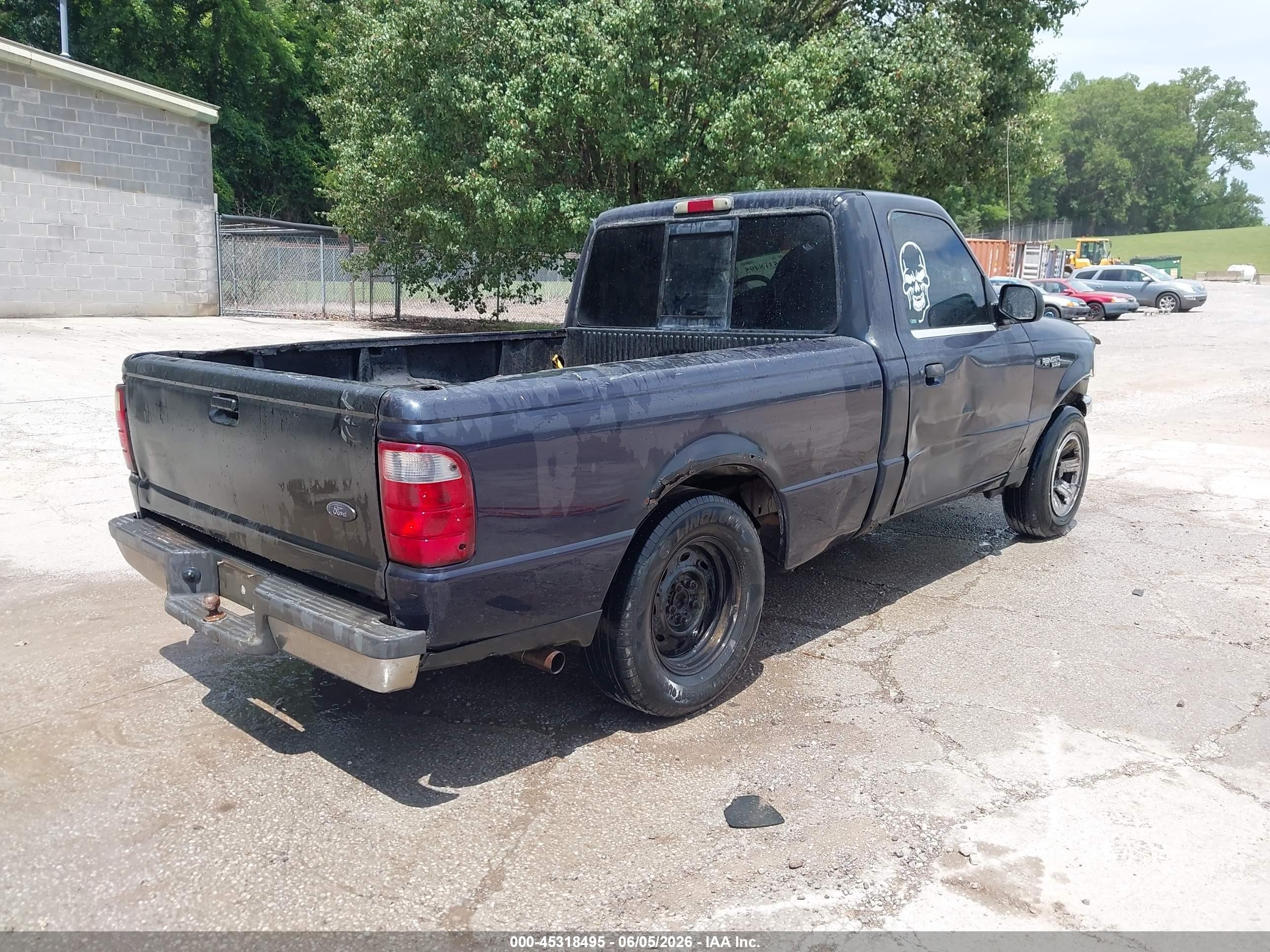 2003 Ford Ranger Edge/xl/xlt Navy vin: 1FTYR10U73TA21271