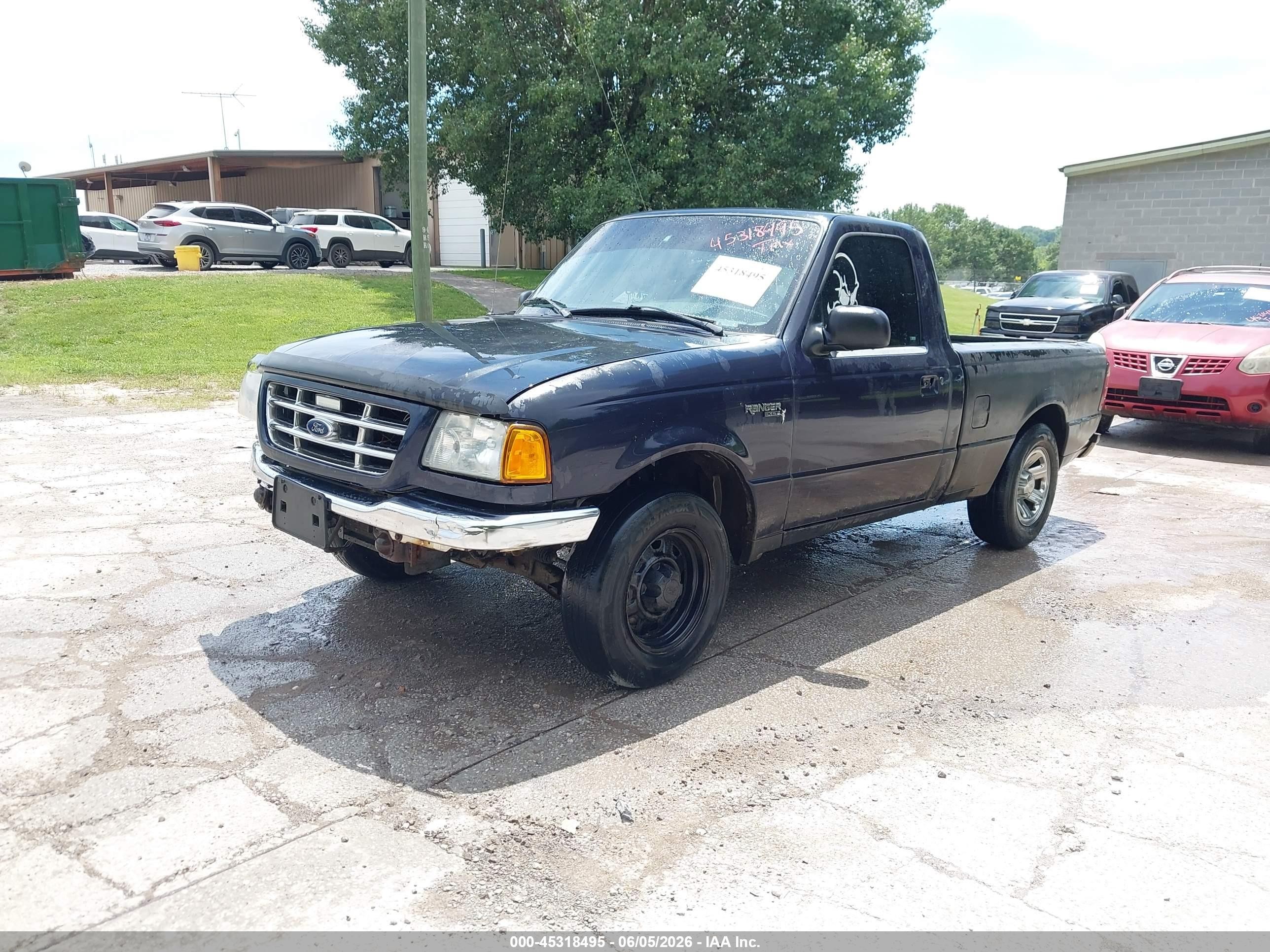 2003 Ford Ranger Edge/xl/xlt Navy vin: 1FTYR10U73TA21271