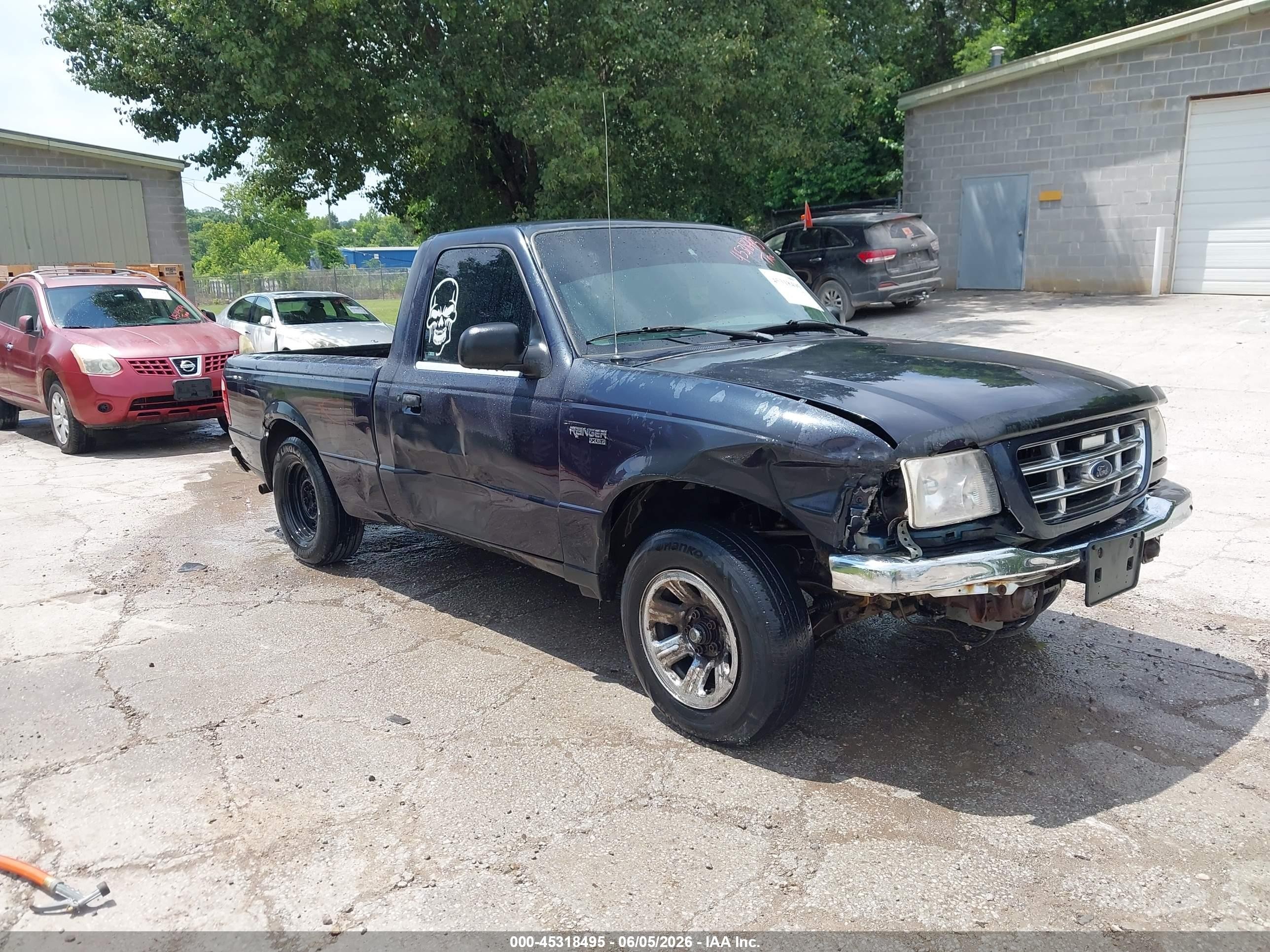 2003 Ford Ranger Edge/xl/xlt Navy vin: 1FTYR10U73TA21271